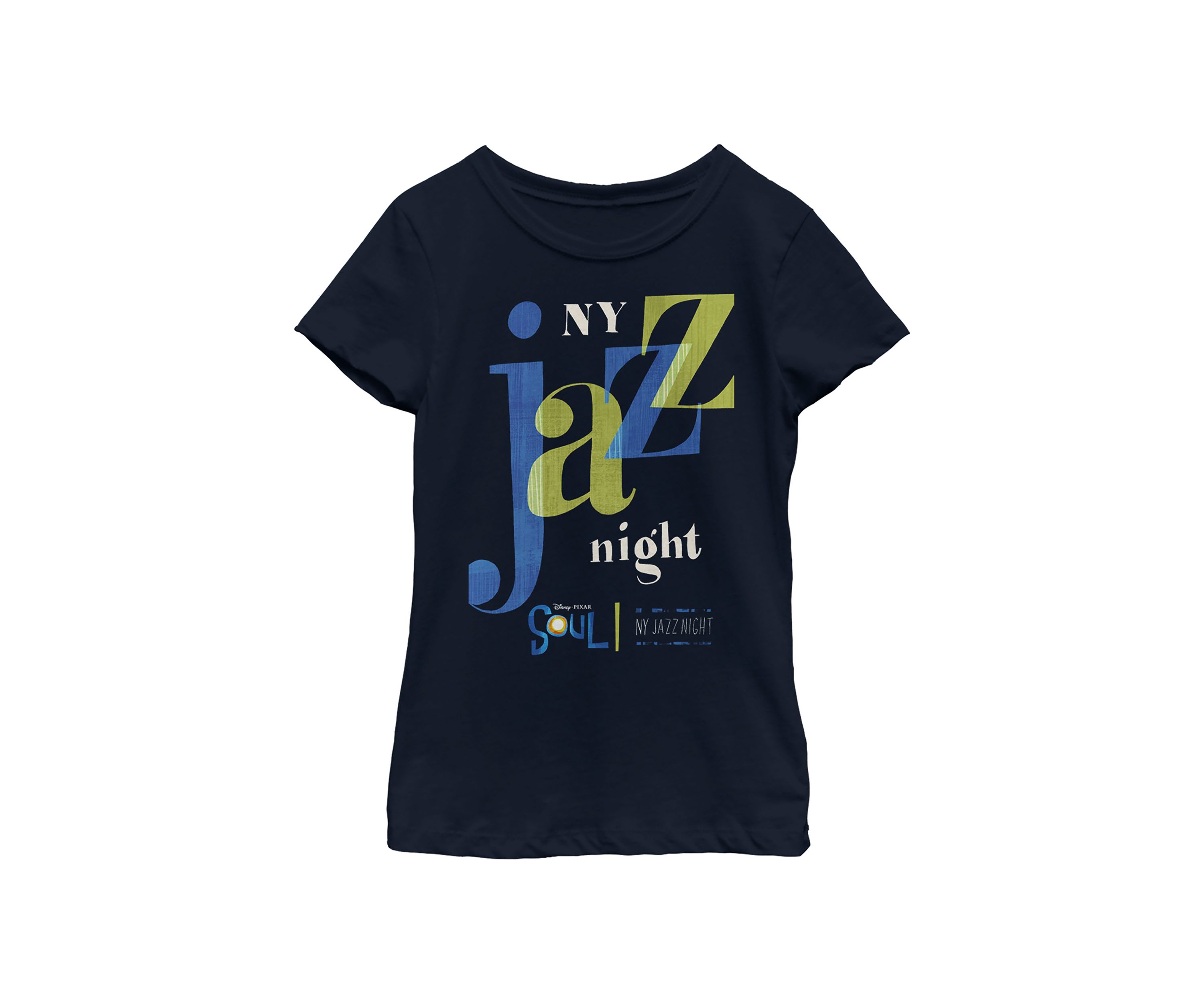 Girls 4-6x NY Jazz Night Graphic Top