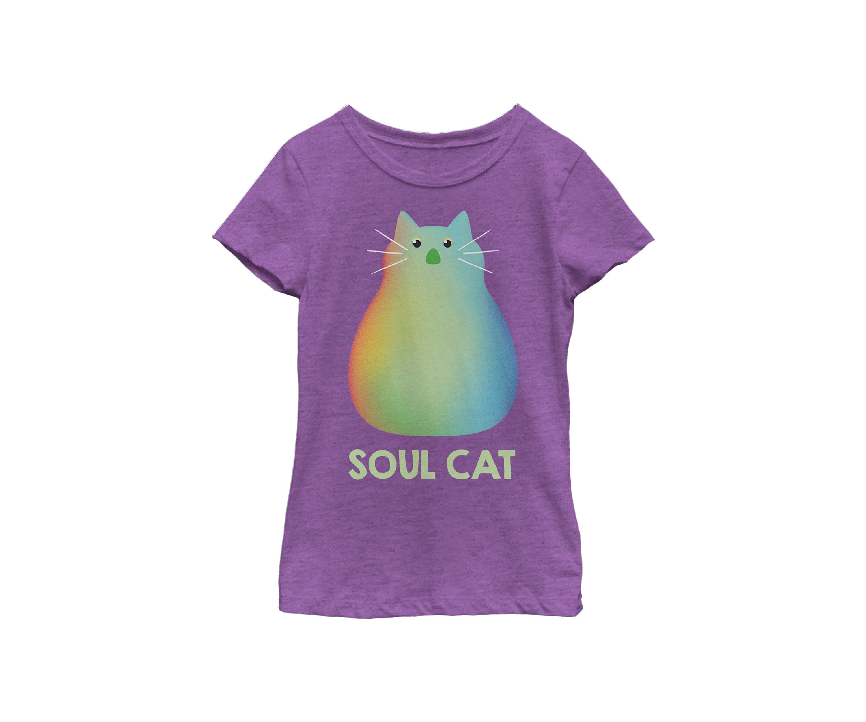Girls 4-6x Soul Cat Graphic Top