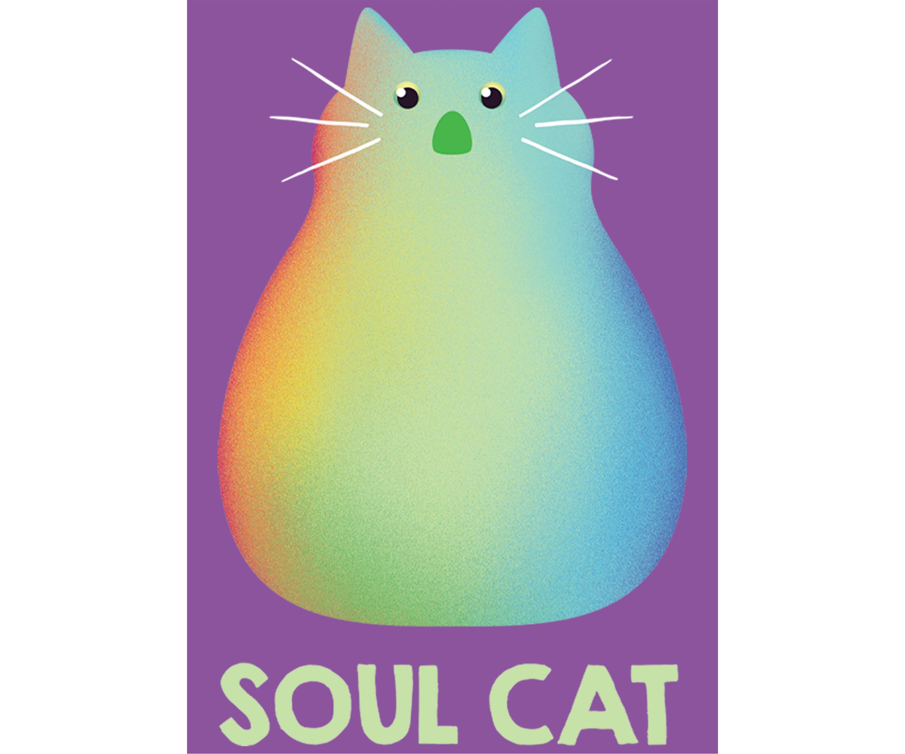 Girls 4-6x Soul Cat Graphic Top