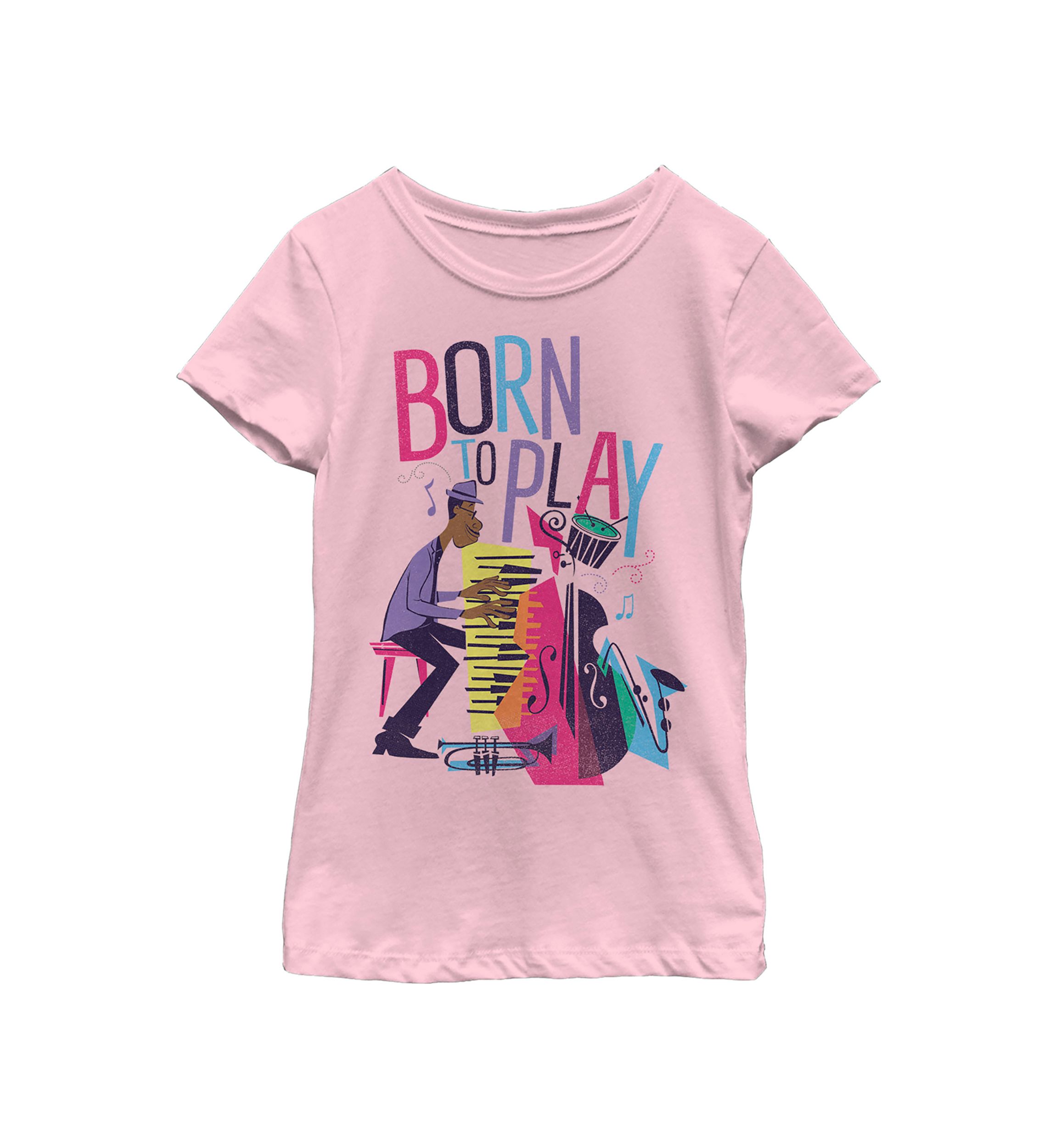 Girls 4-6x Jazz Piano Graphic T-Shirt