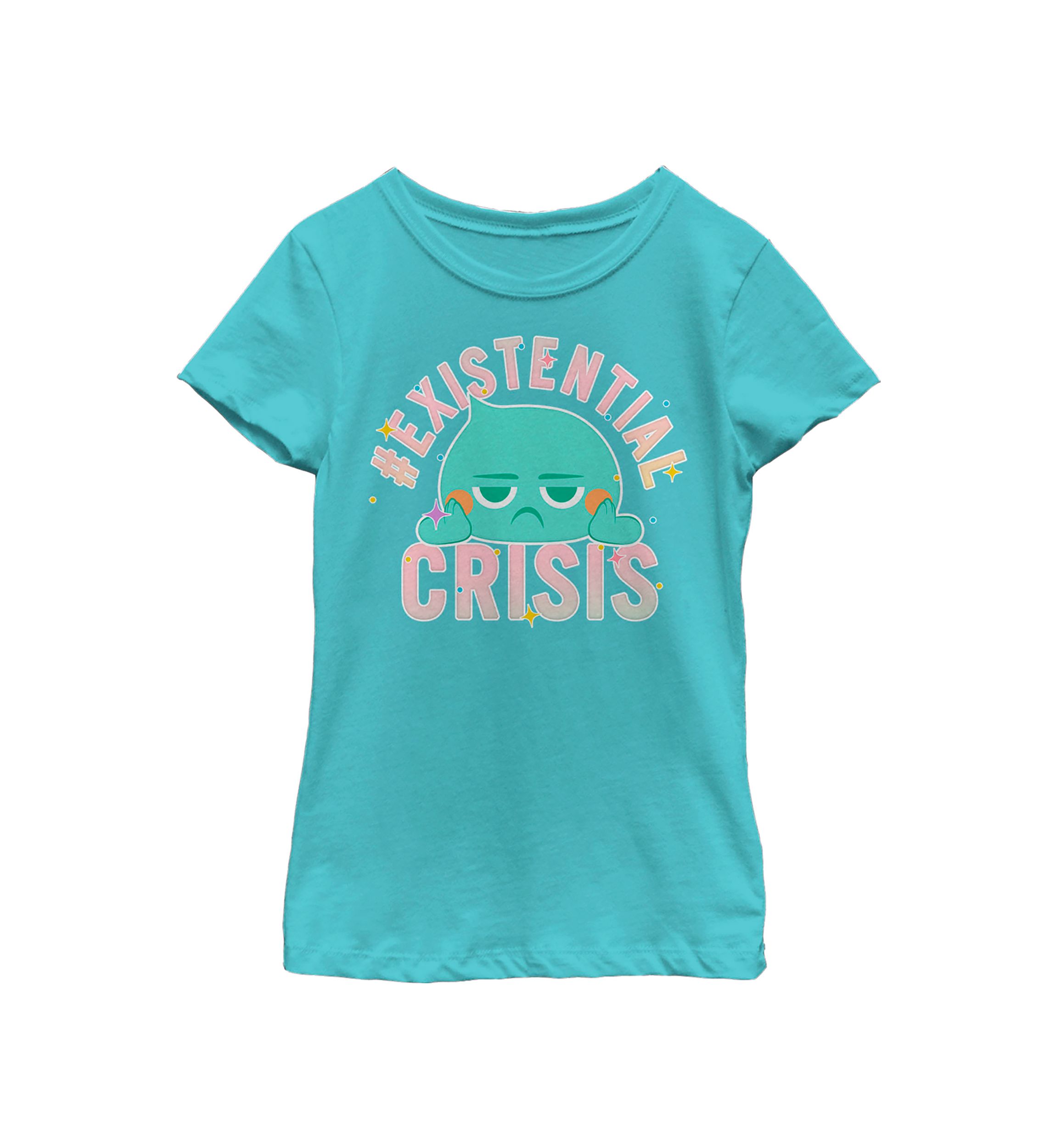 Girls 4-6x Existential Crisis Graphic Top