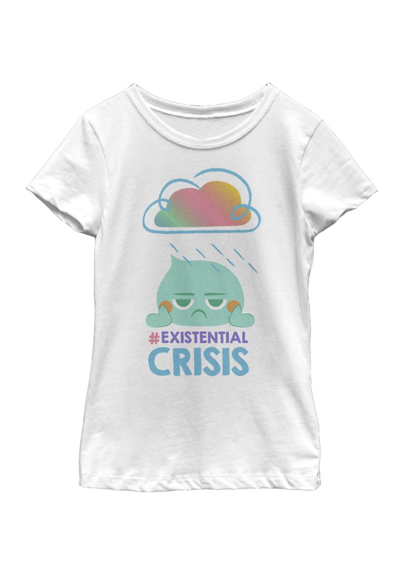 Girls 4-6x Existential Crisis Graphic Top