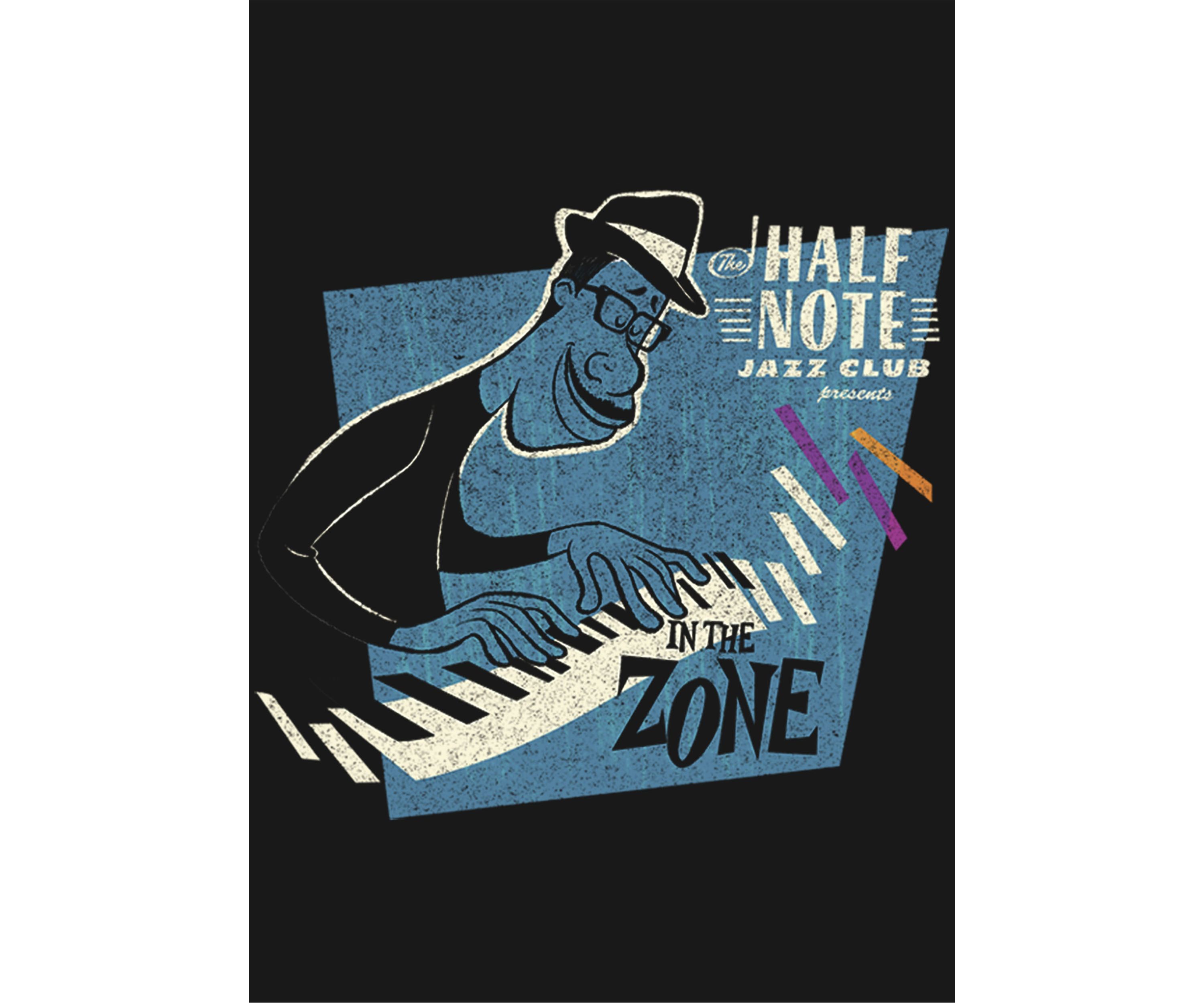 Girls 4-6x In the Zone Graphic Top