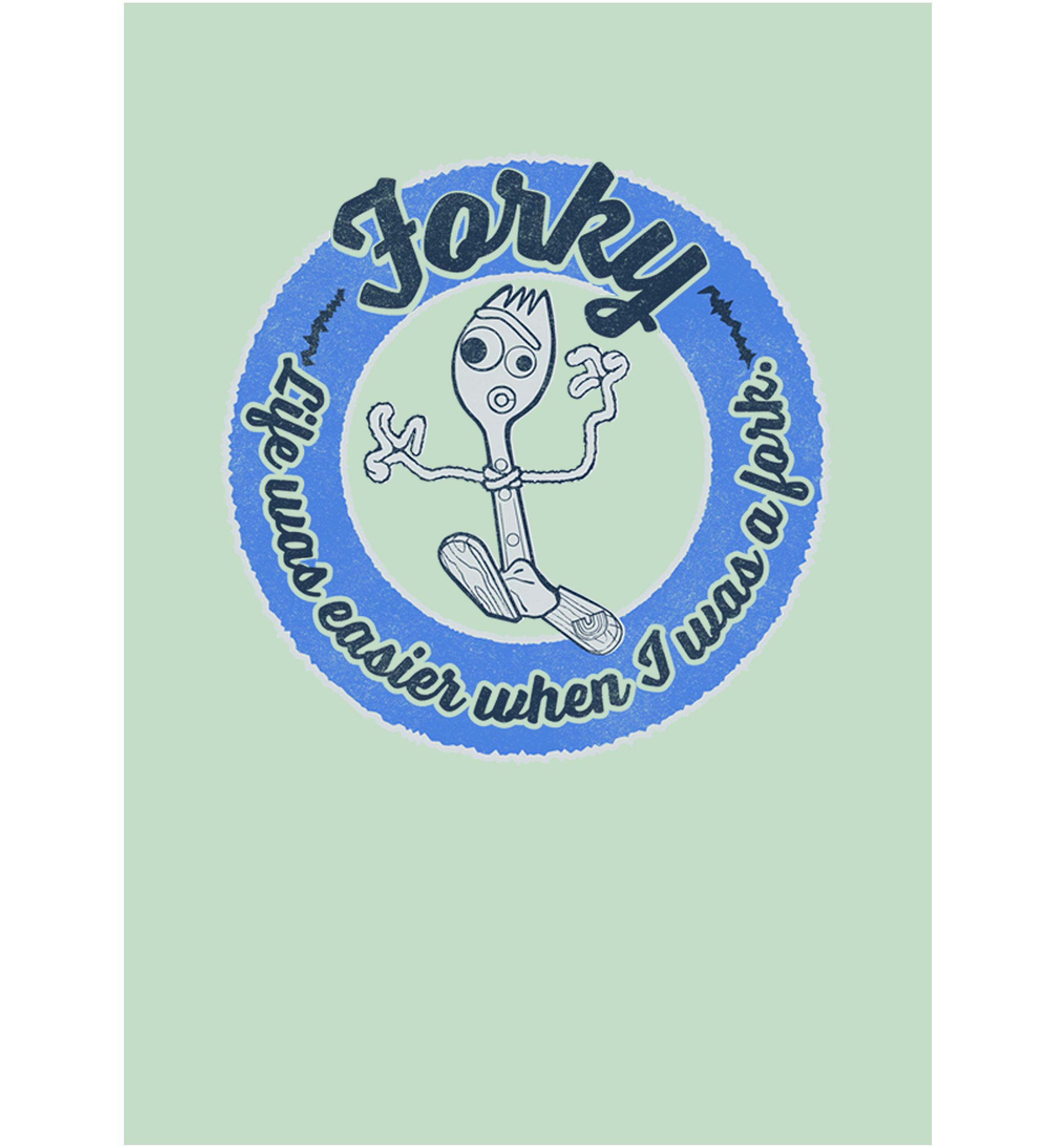 Girls 4-6x  Forky Back Graphic T-Shirt