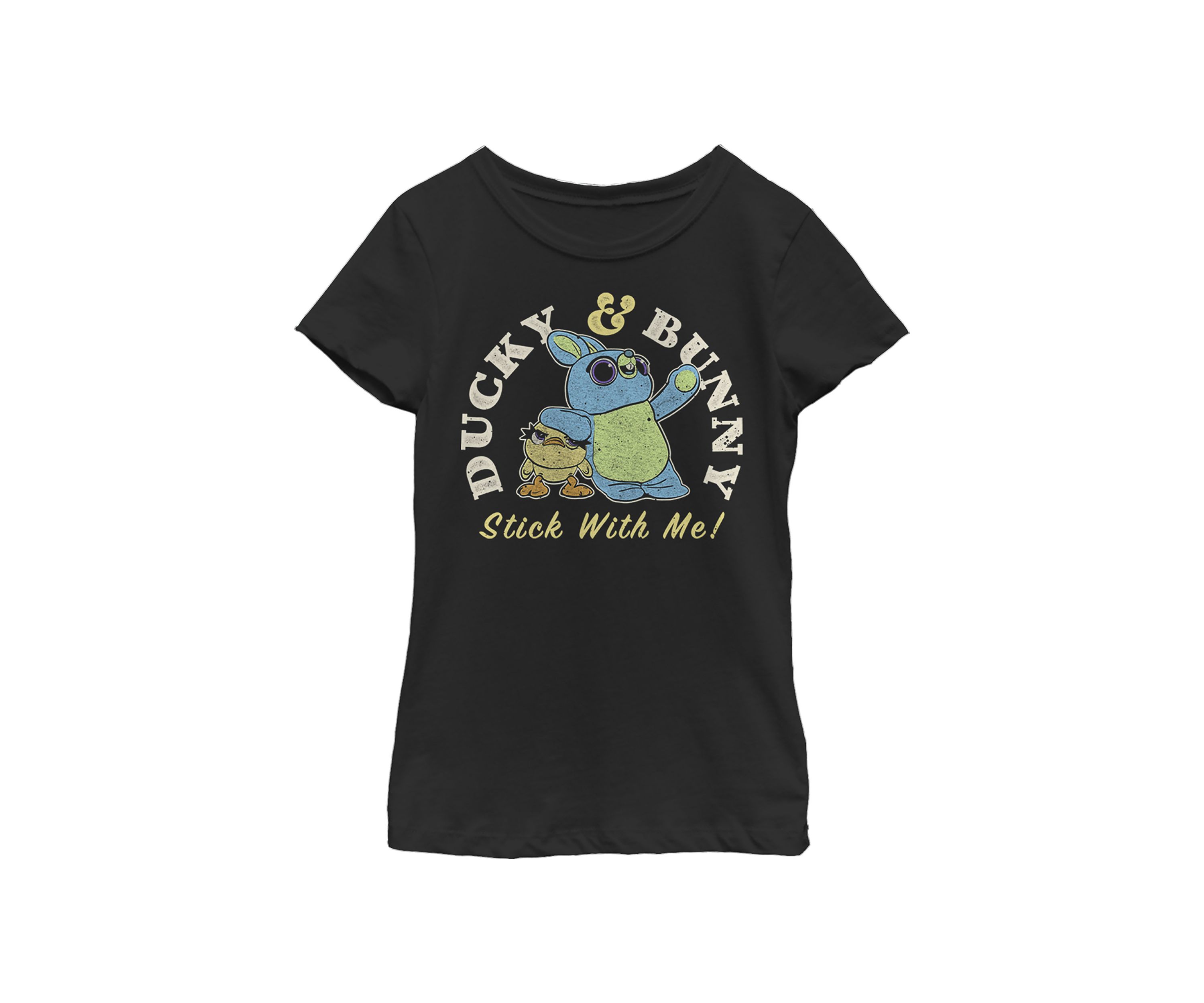 Girls 4-6x  Duckie and Bunny Brand Graphic Top