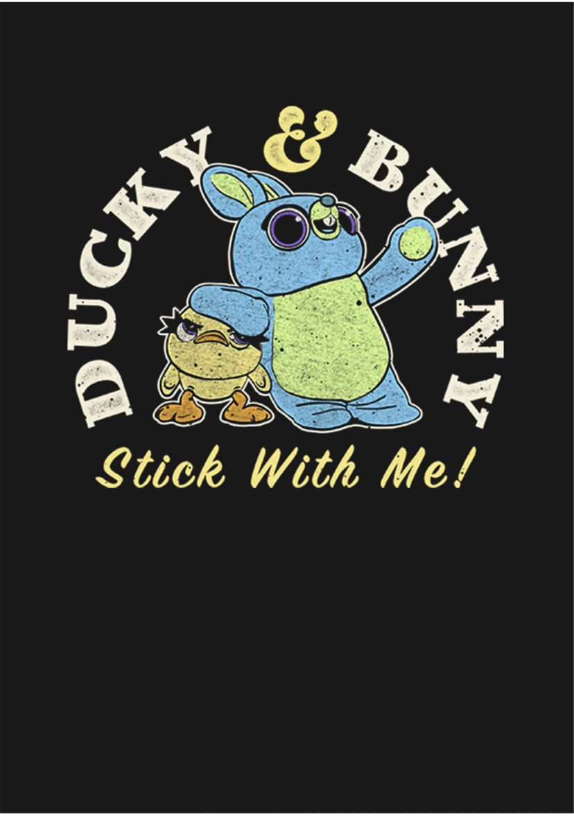 Girls 4-6x  Duckie and Bunny Brand Graphic Top