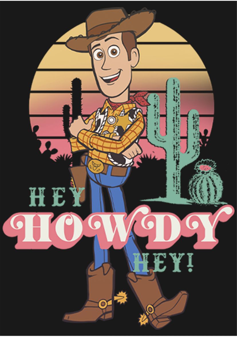 Girls 4-6x  Hey Howdy Graphic T-Shirt