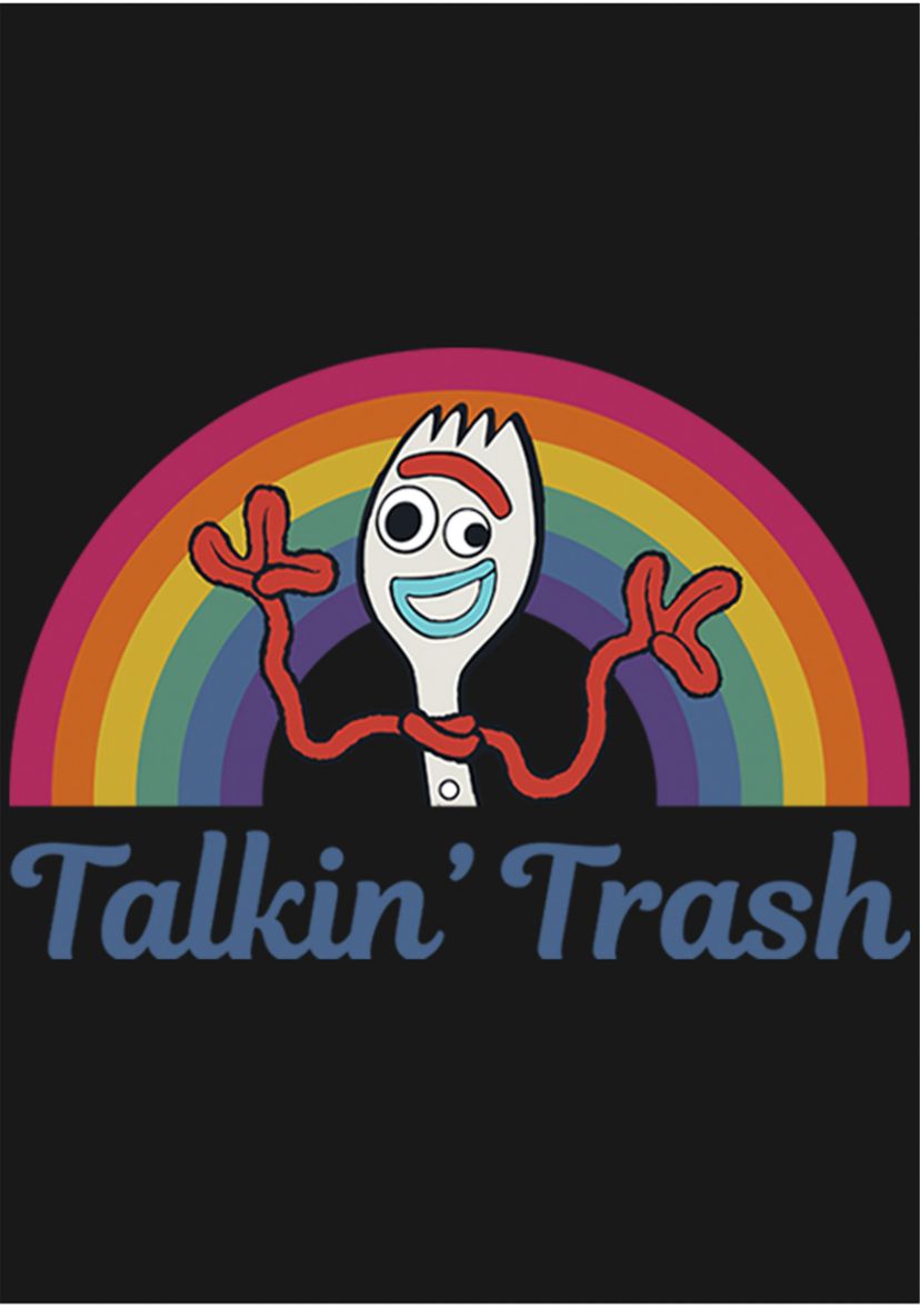 Girls 4-6x  Talkin Trash Graphic T-Shirt