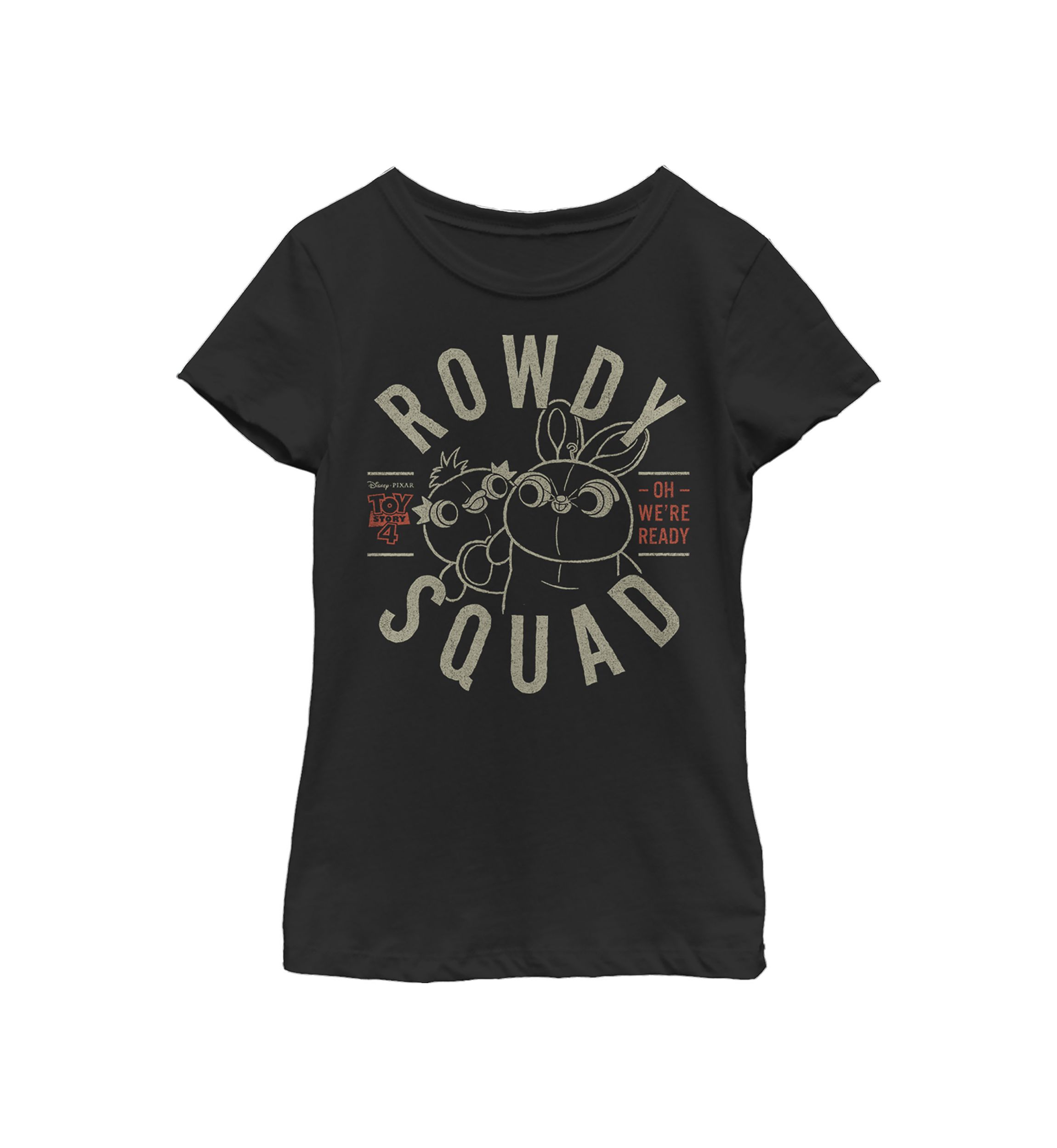 Girls 4-6x  Roudy Squad Graphic Top