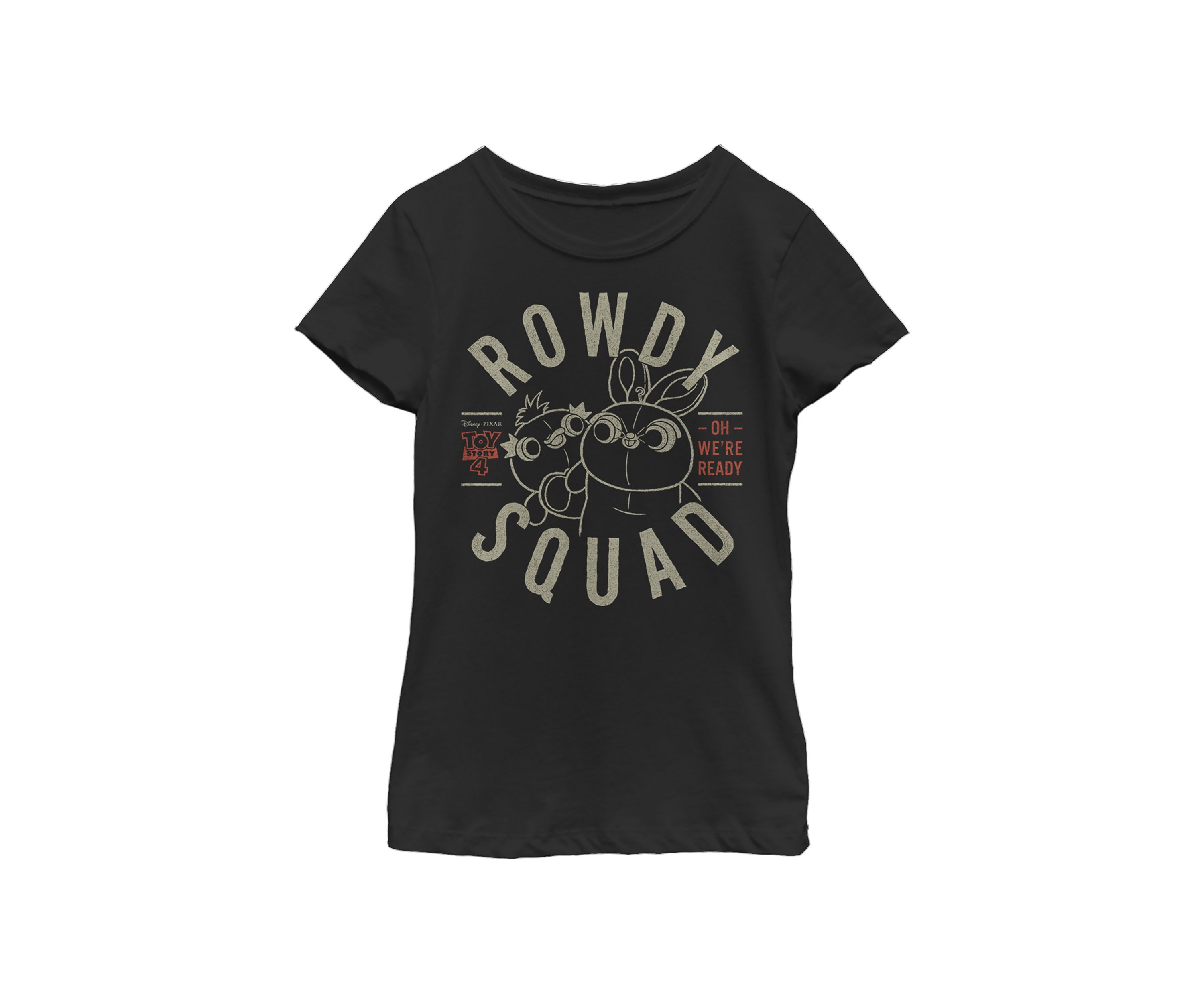 Girls 4-6x  Roudy Squad Graphic Top