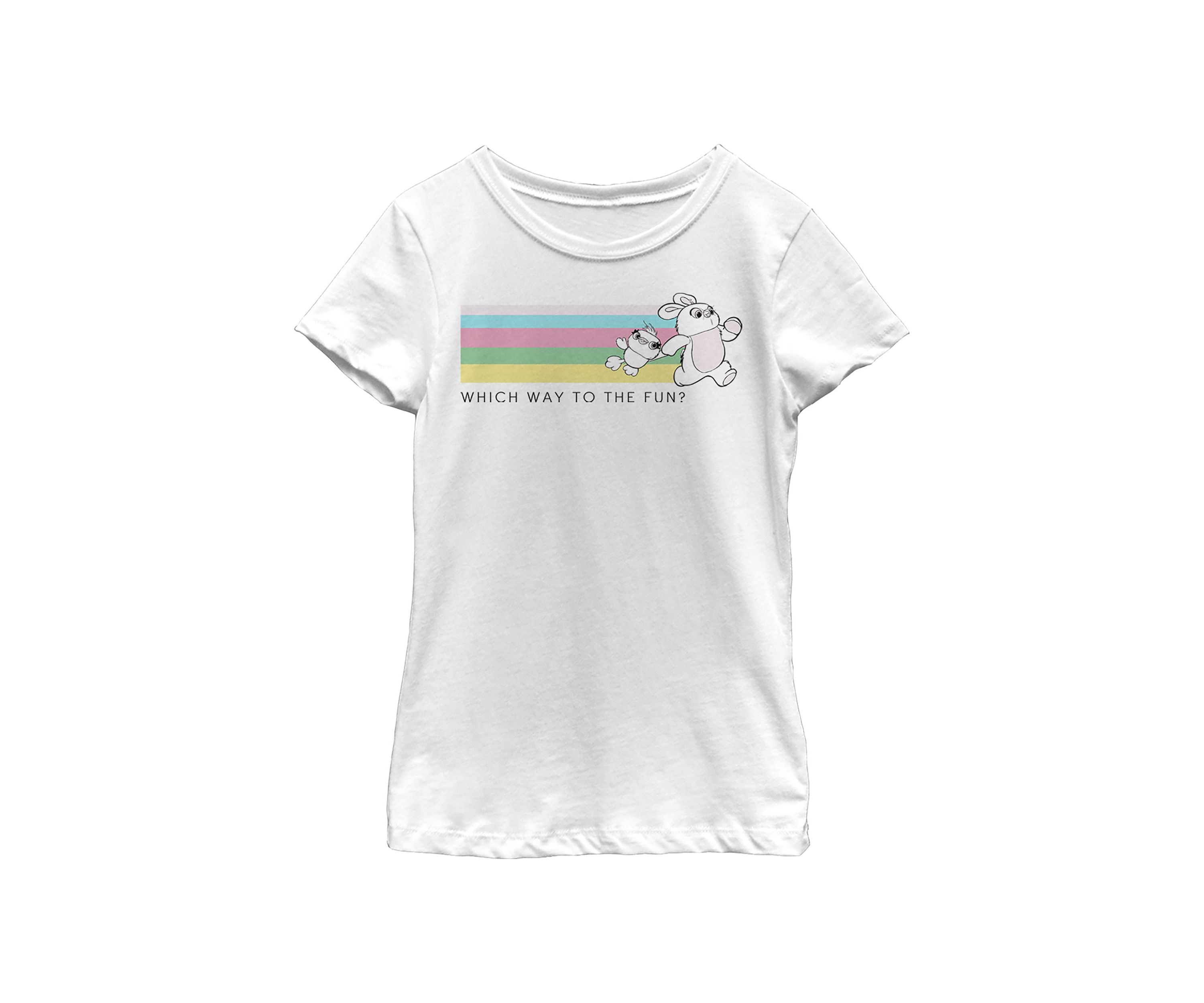 Girls 4-6x Which Way To Fun Graphic T-Shirt