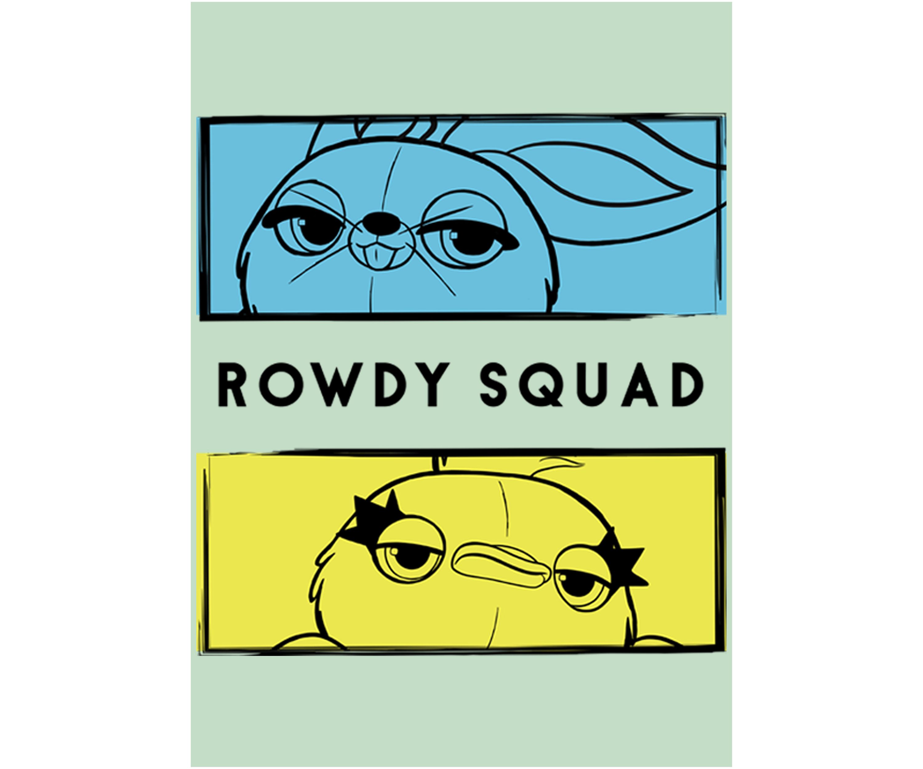 Girls 4-6x Rowdy Boxes Graphic T-Shirt