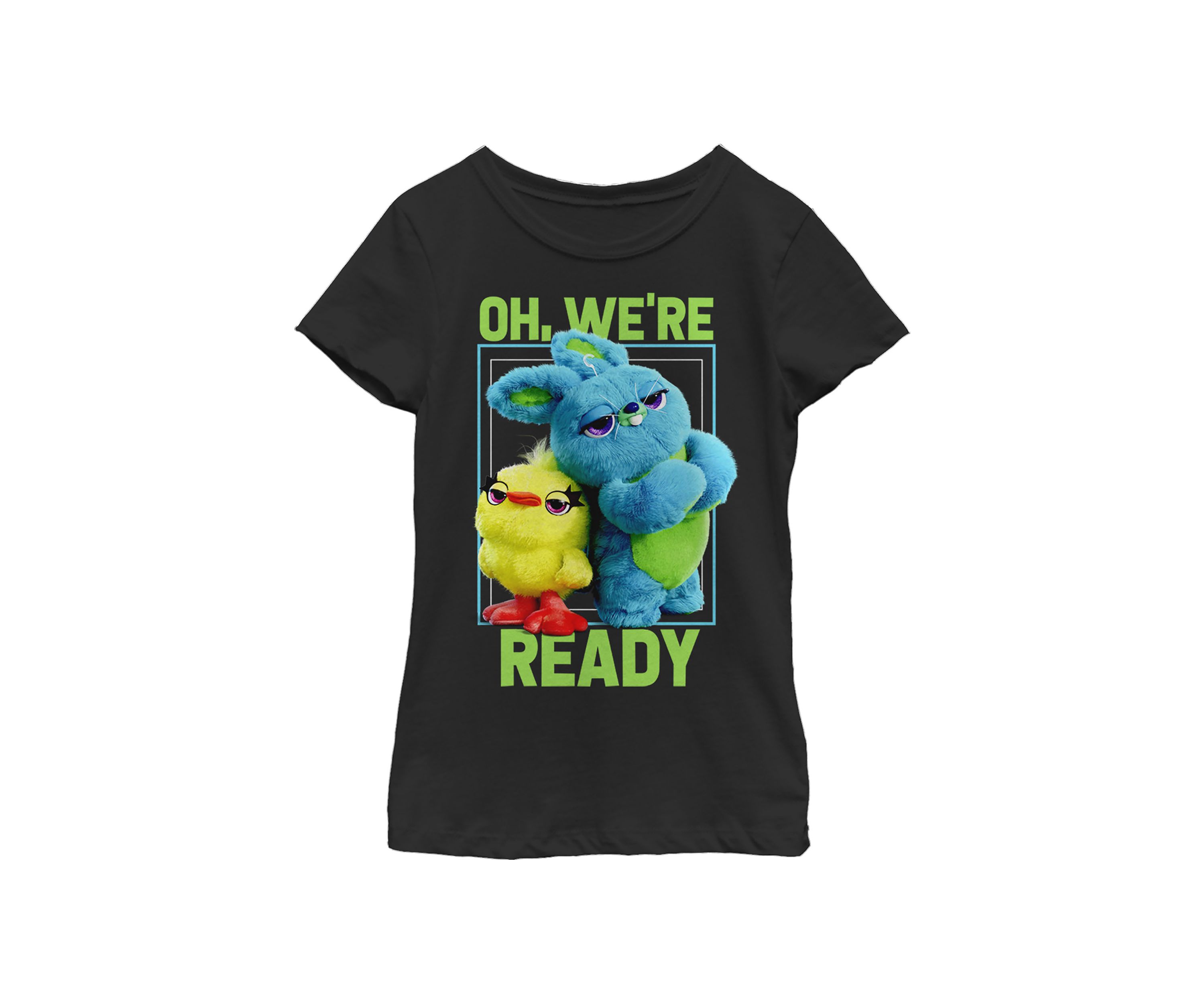 Girls 4-6x Ready Graphic T-Shirt