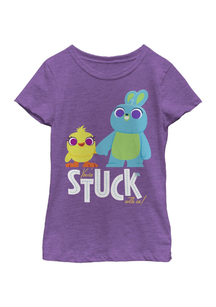 Girls 4-6x  Stuck With Us Graphic T-Shirt