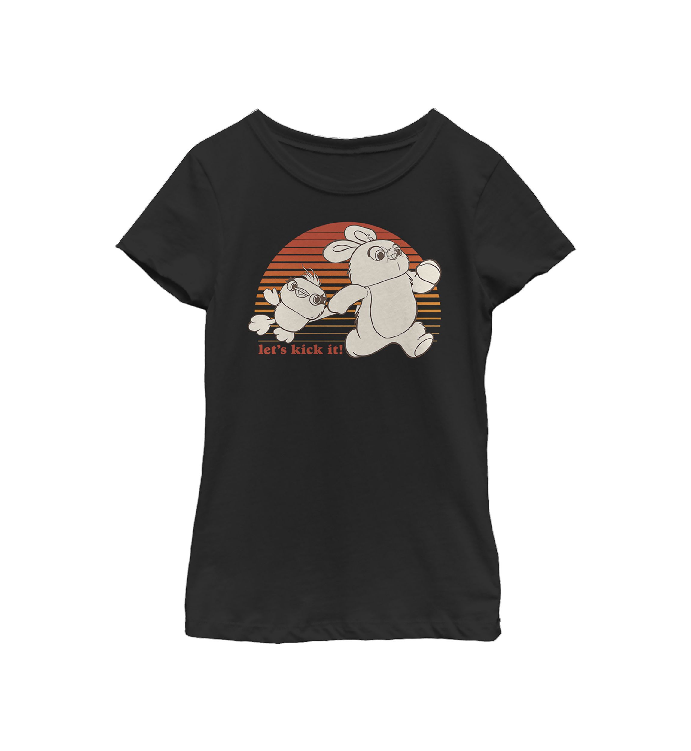 Girls 4-6x Kickin It Groovy Graphic T-Shirt