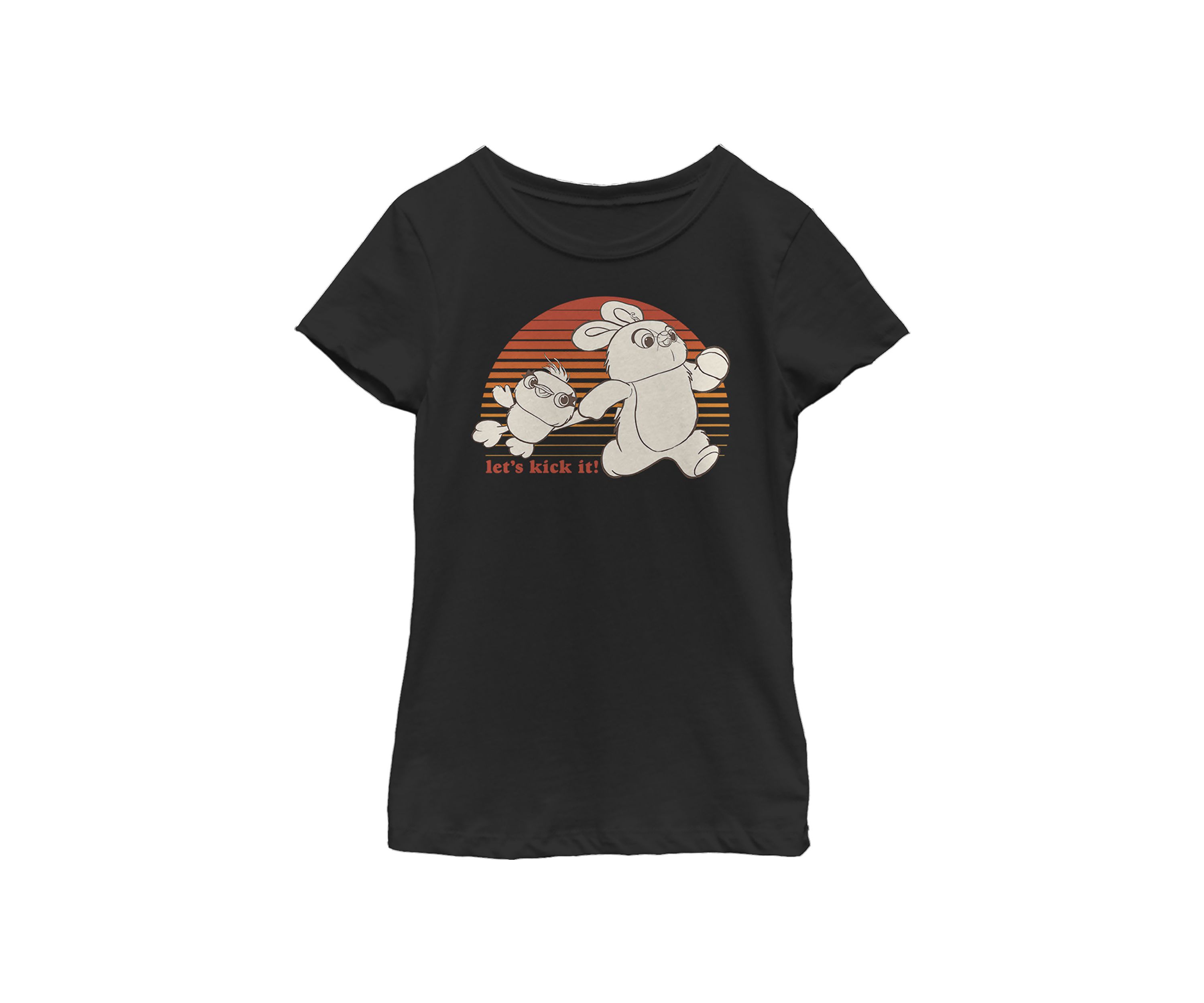 Girls 4-6x Kickin It Groovy Graphic T-Shirt