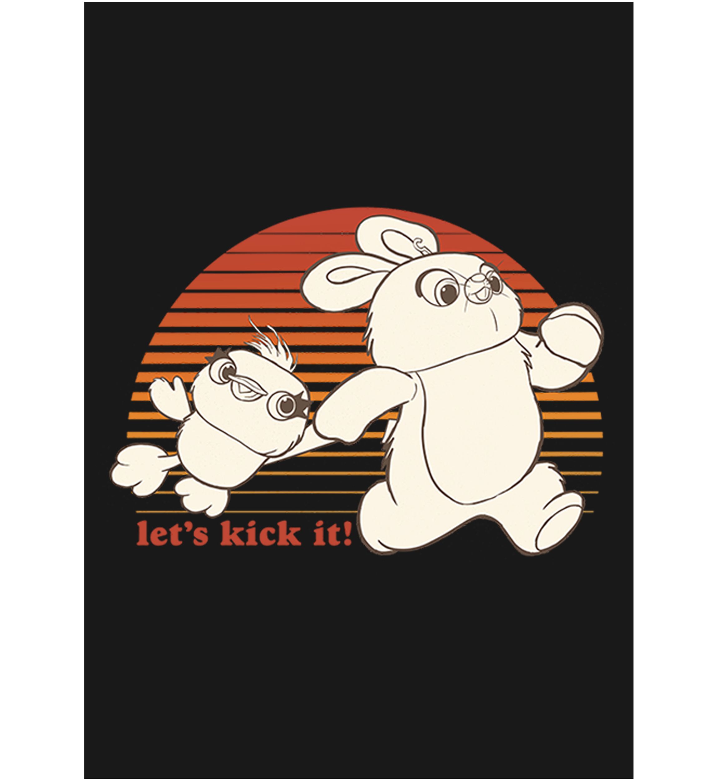 Girls 4-6x Kickin It Groovy Graphic T-Shirt