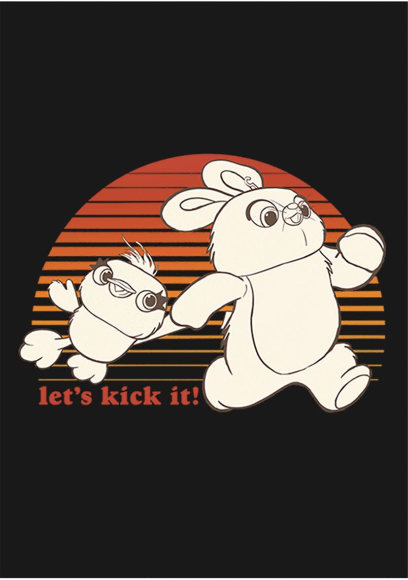 Girls 4-6x Kickin It Groovy Graphic T-Shirt