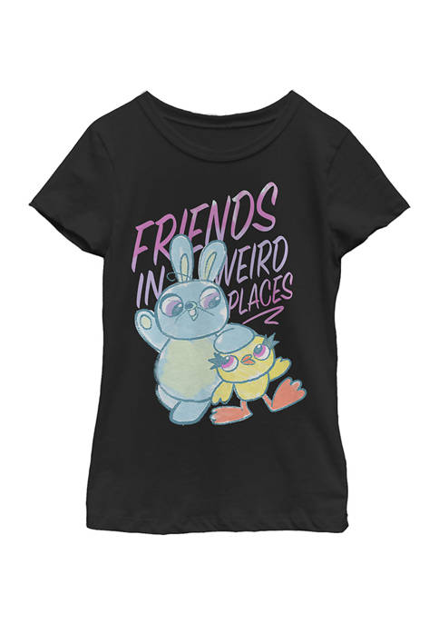 Girls 4-6x Friends Sketch Graphic T-Shirt