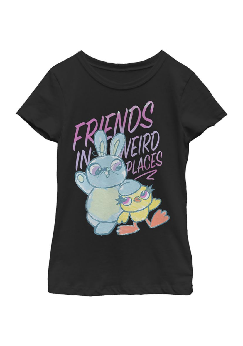 Girls 4-6x Friends Sketch Graphic T-Shirt