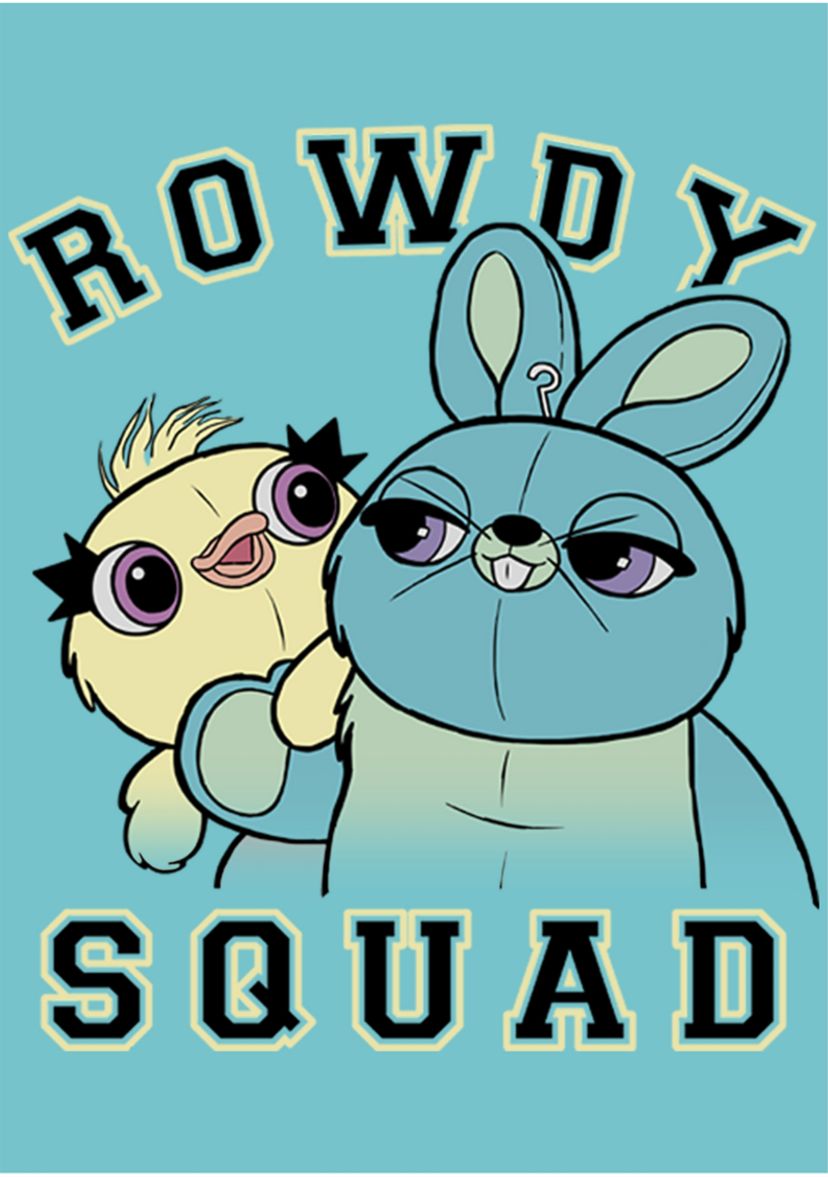 Girls 4-6x Rowdy Squad Graphic T-Shirt