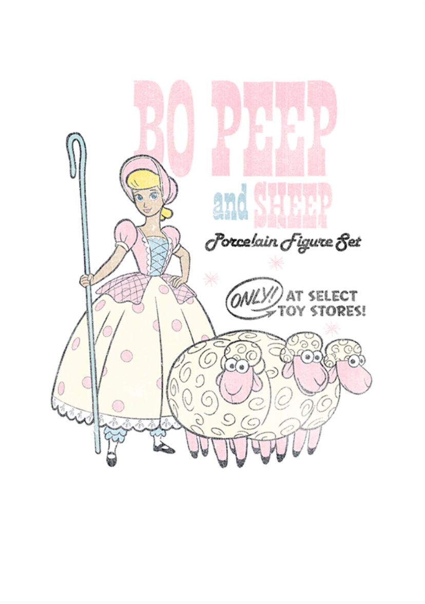 Girls 4-6x  BoBeep and Sheep Graphic T-Shirt