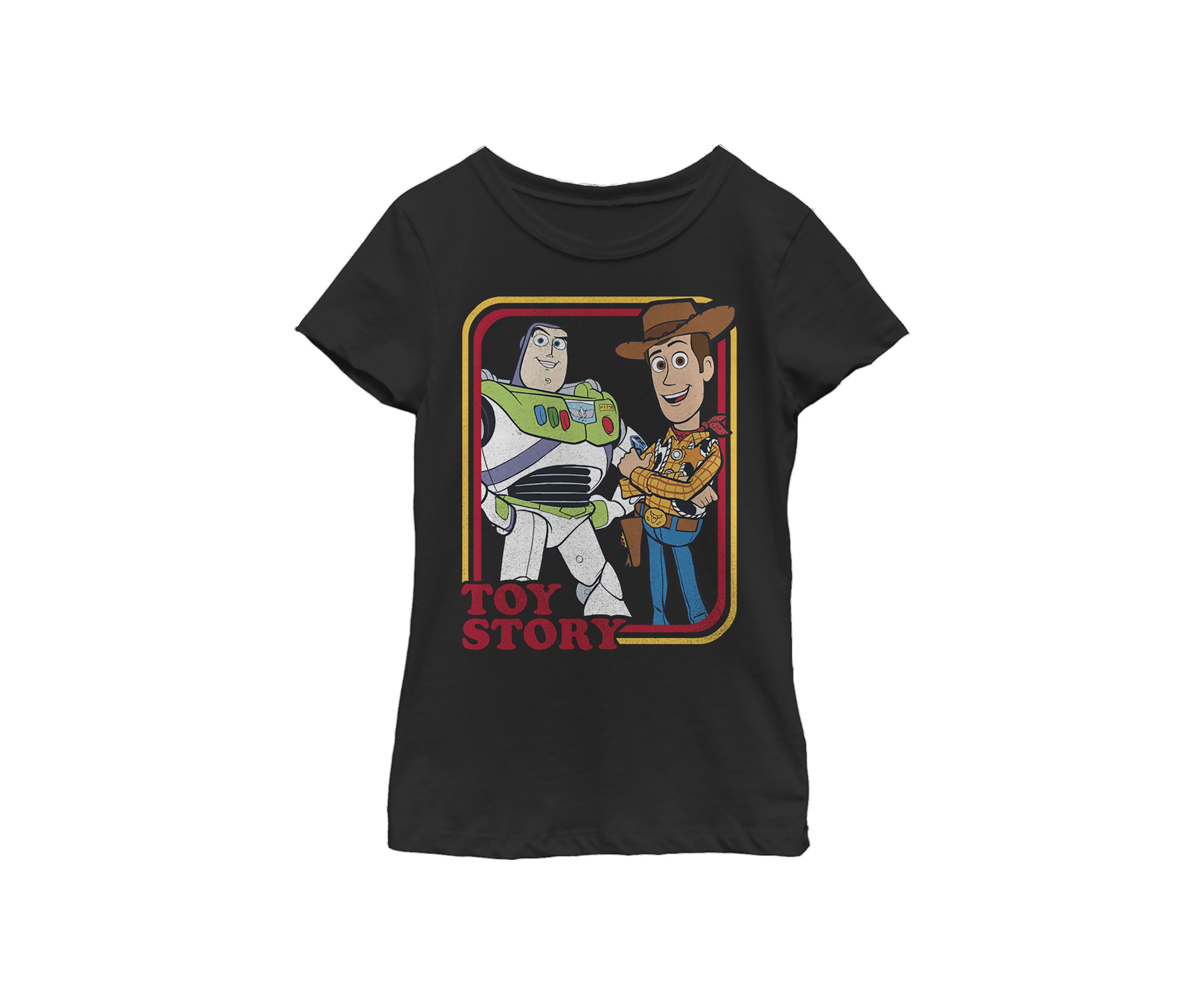 Girls 4-6x  Vintage Duo Graphic Top