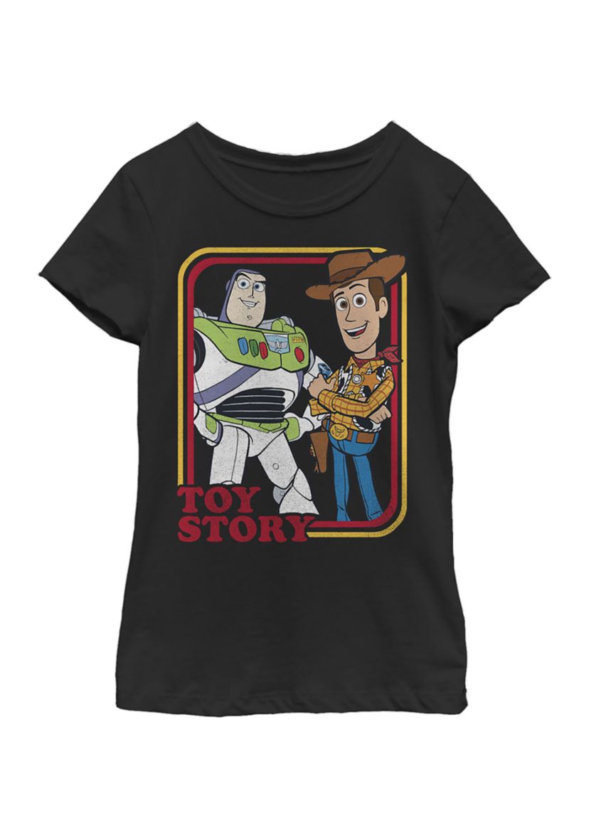 Girls 4-6x  Vintage Duo Graphic Top