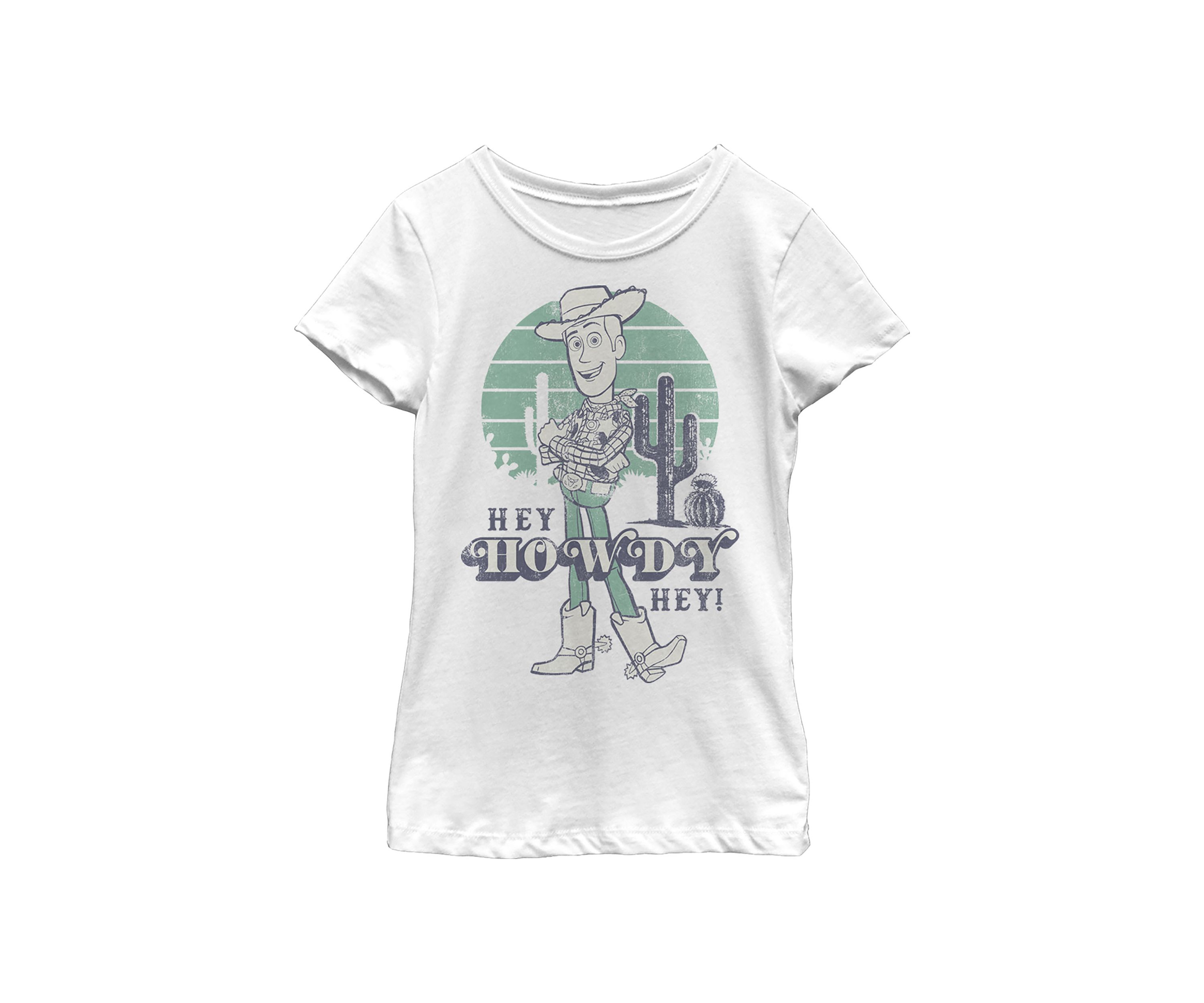 Girls 4-6x  Howdy Hey Graphic Top