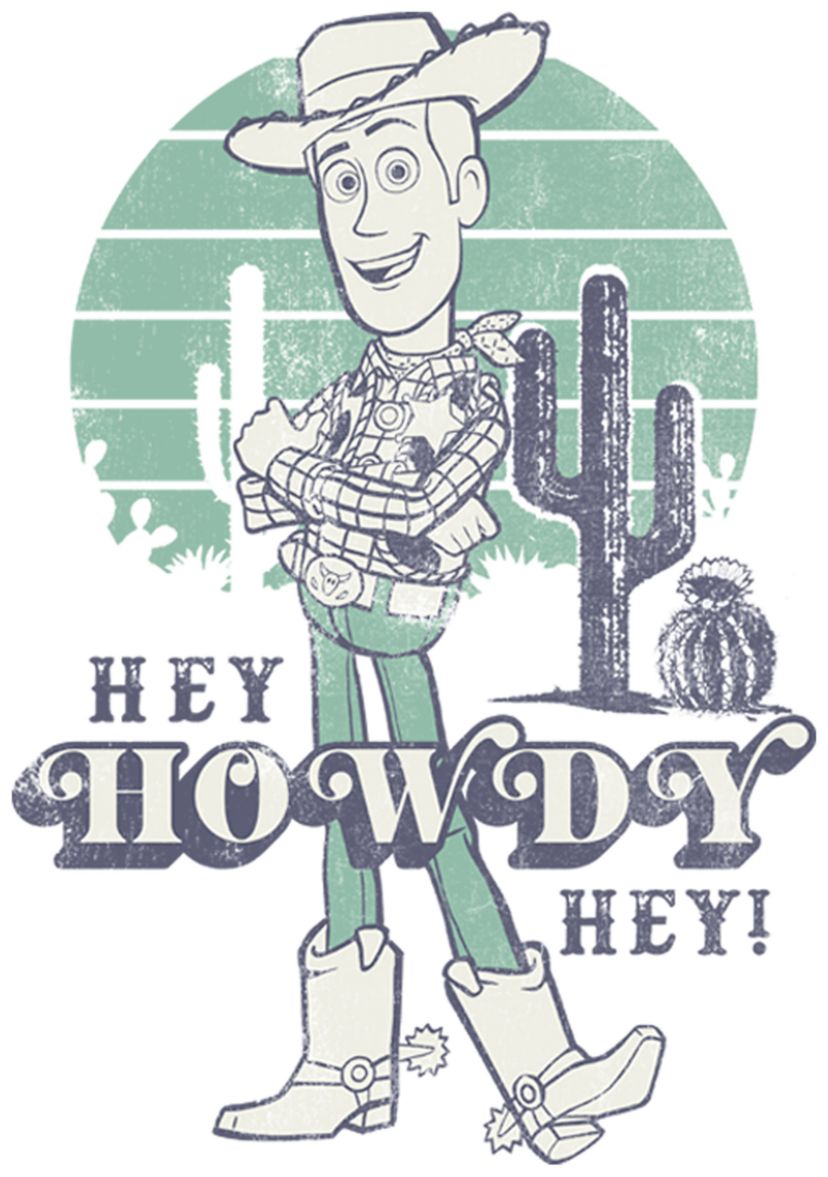 Girls 4-6x  Howdy Hey Graphic Top