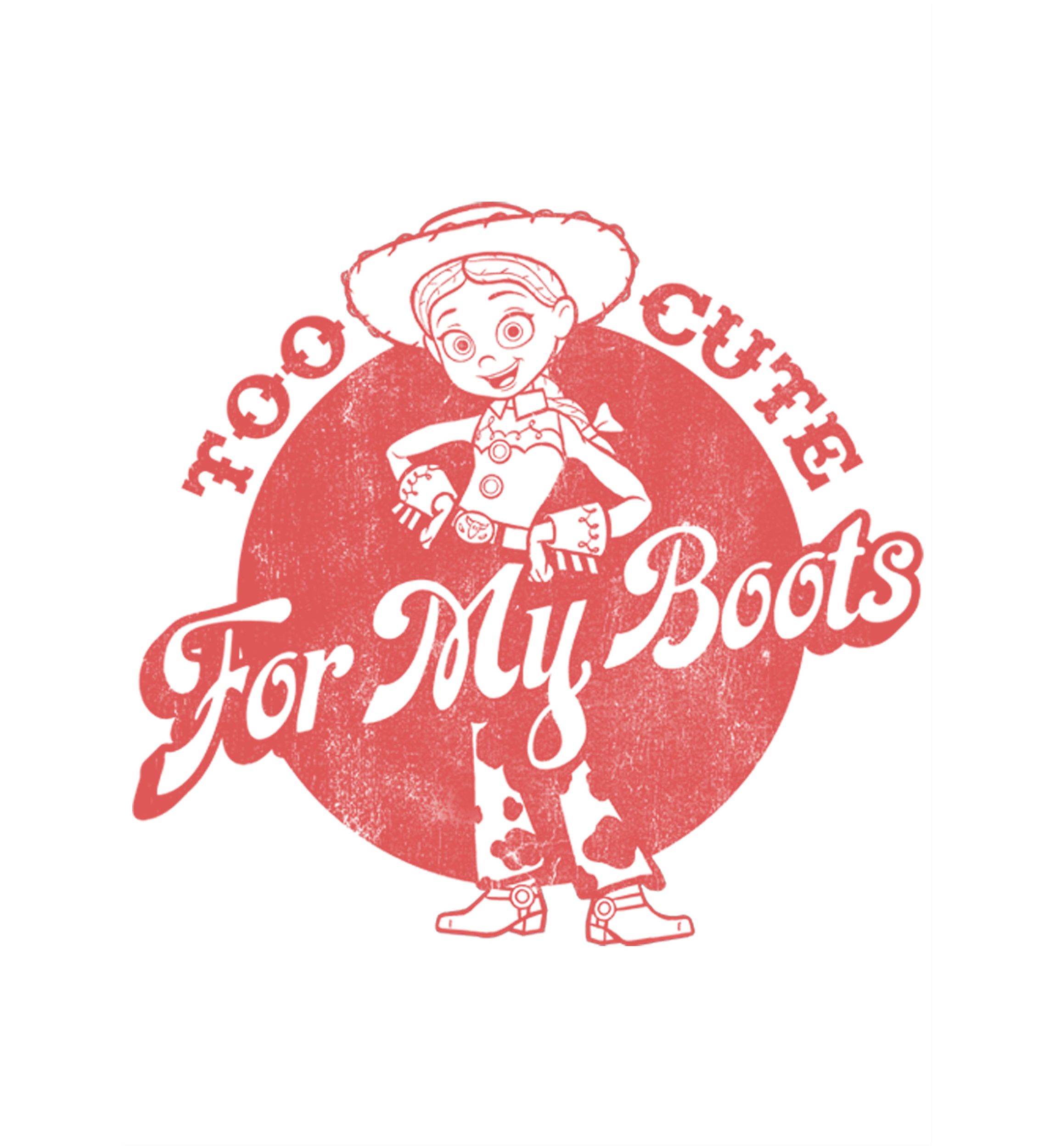 Girls 4-6x  Cute Boots Graphic T-Shirt