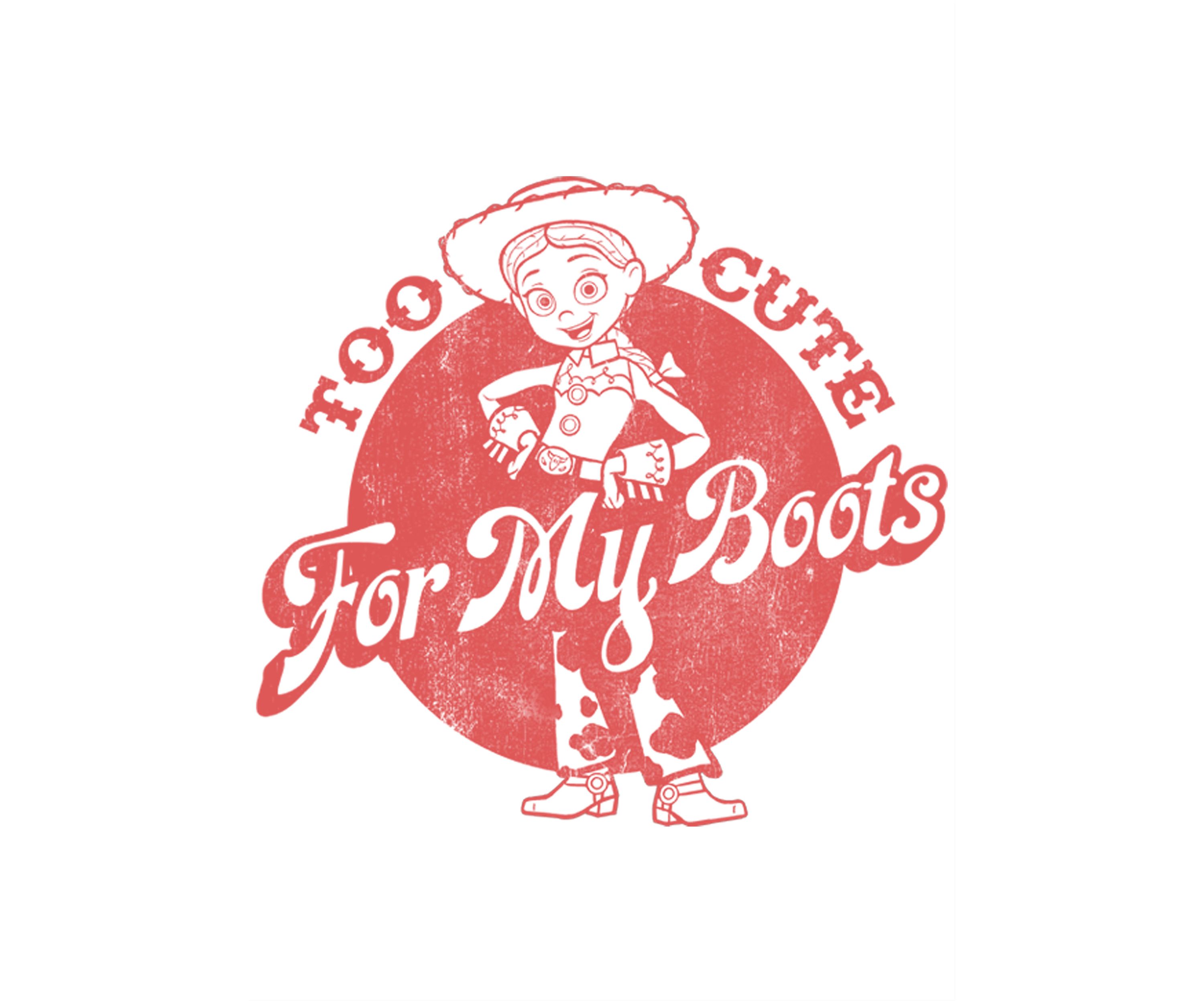 Girls 4-6x  Cute Boots Graphic T-Shirt