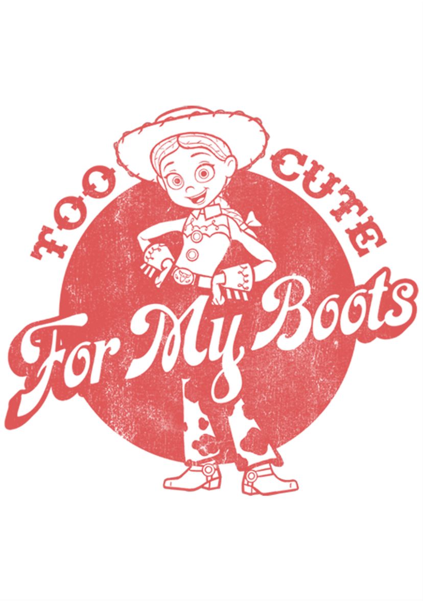 Girls 4-6x  Cute Boots Graphic T-Shirt