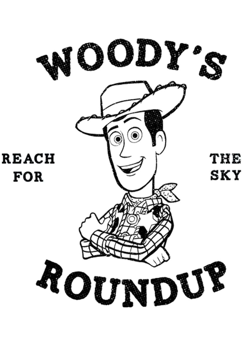 Girls 4-6x  Woodys Roundup Graphic Top
