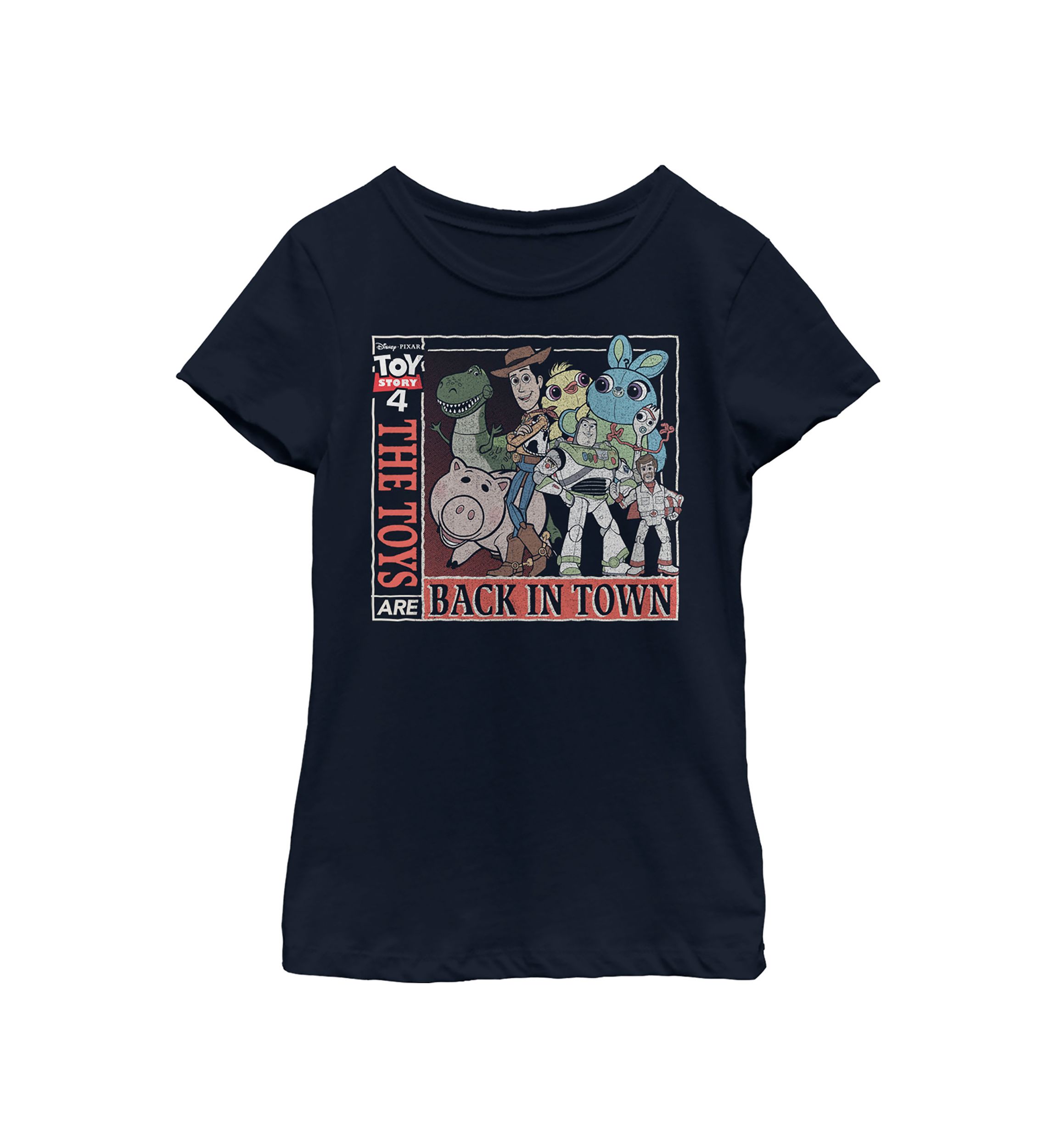 Girls 4-6x  Back In Town Graphic Top