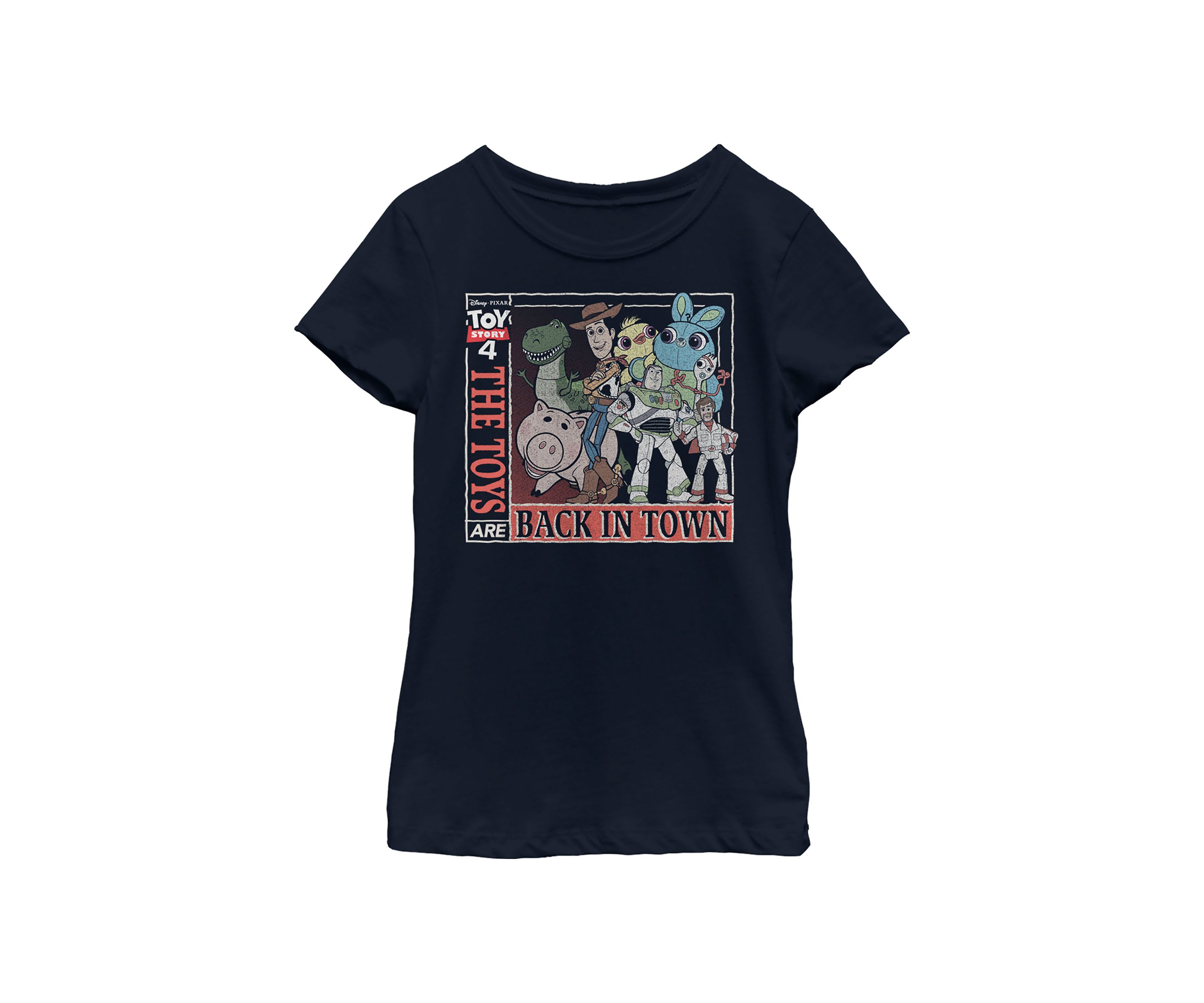 Girls 4-6x  Back In Town Graphic Top