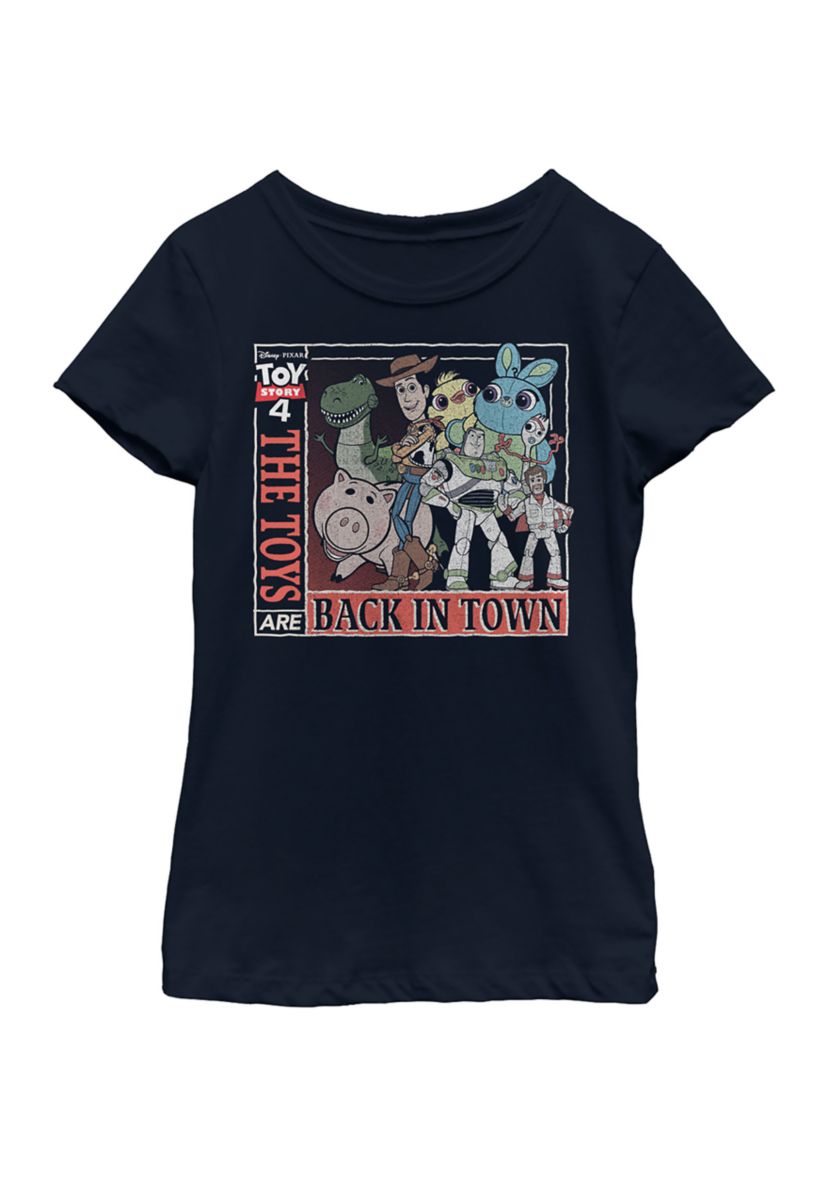 Girls 4-6x  Back In Town Graphic Top
