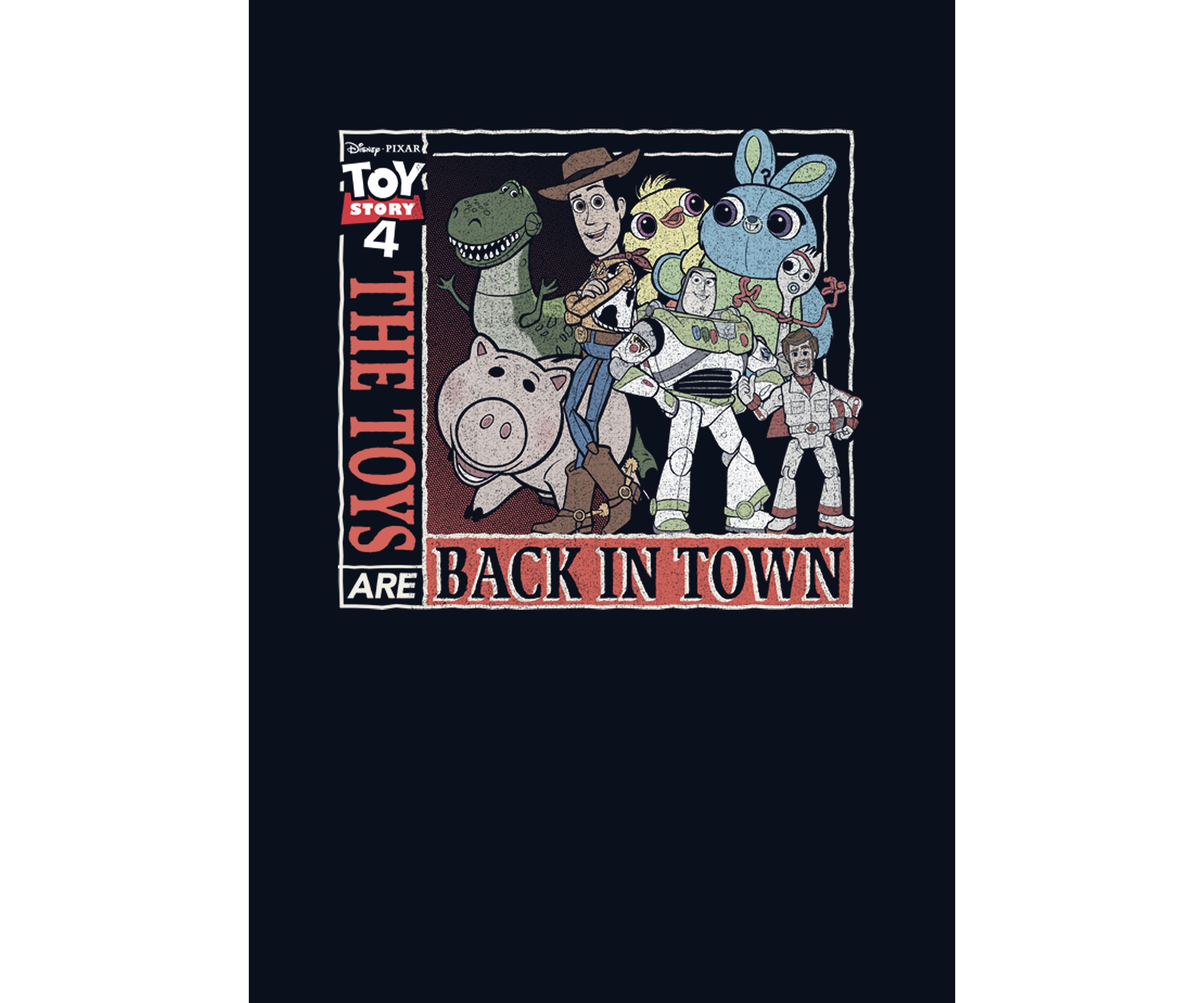 Girls 4-6x  Back In Town Graphic Top