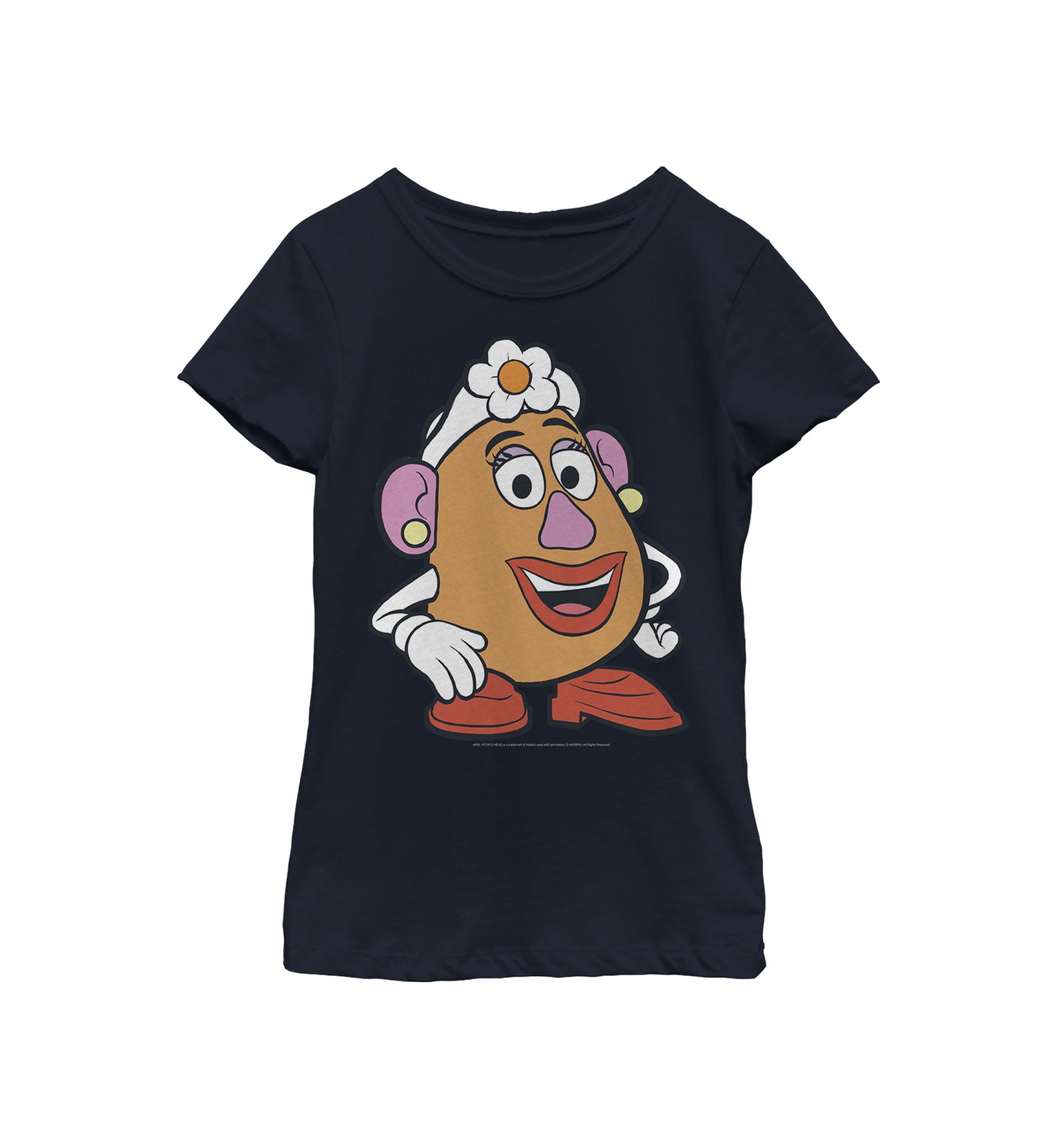 Girls 4-6x Mrs Potato Big Face Graphic T-Shirt