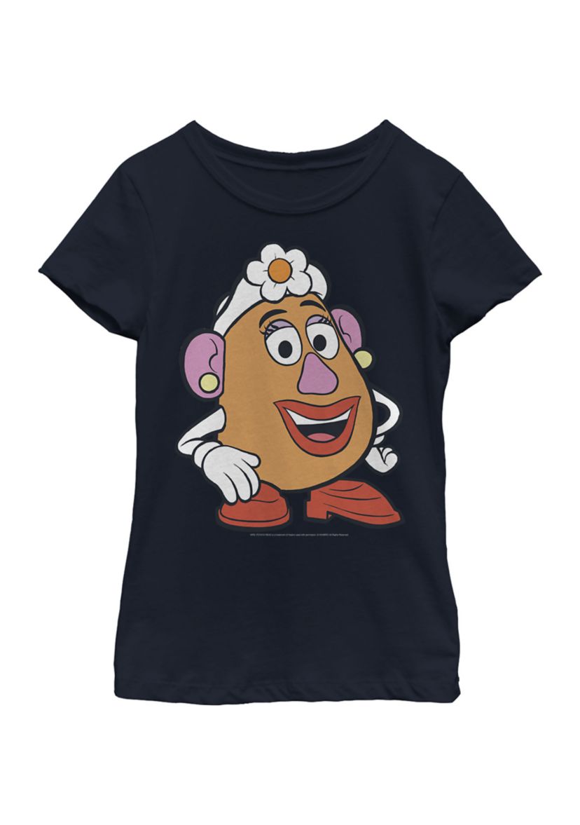 Girls 4-6x Mrs Potato Big Face Graphic T-Shirt