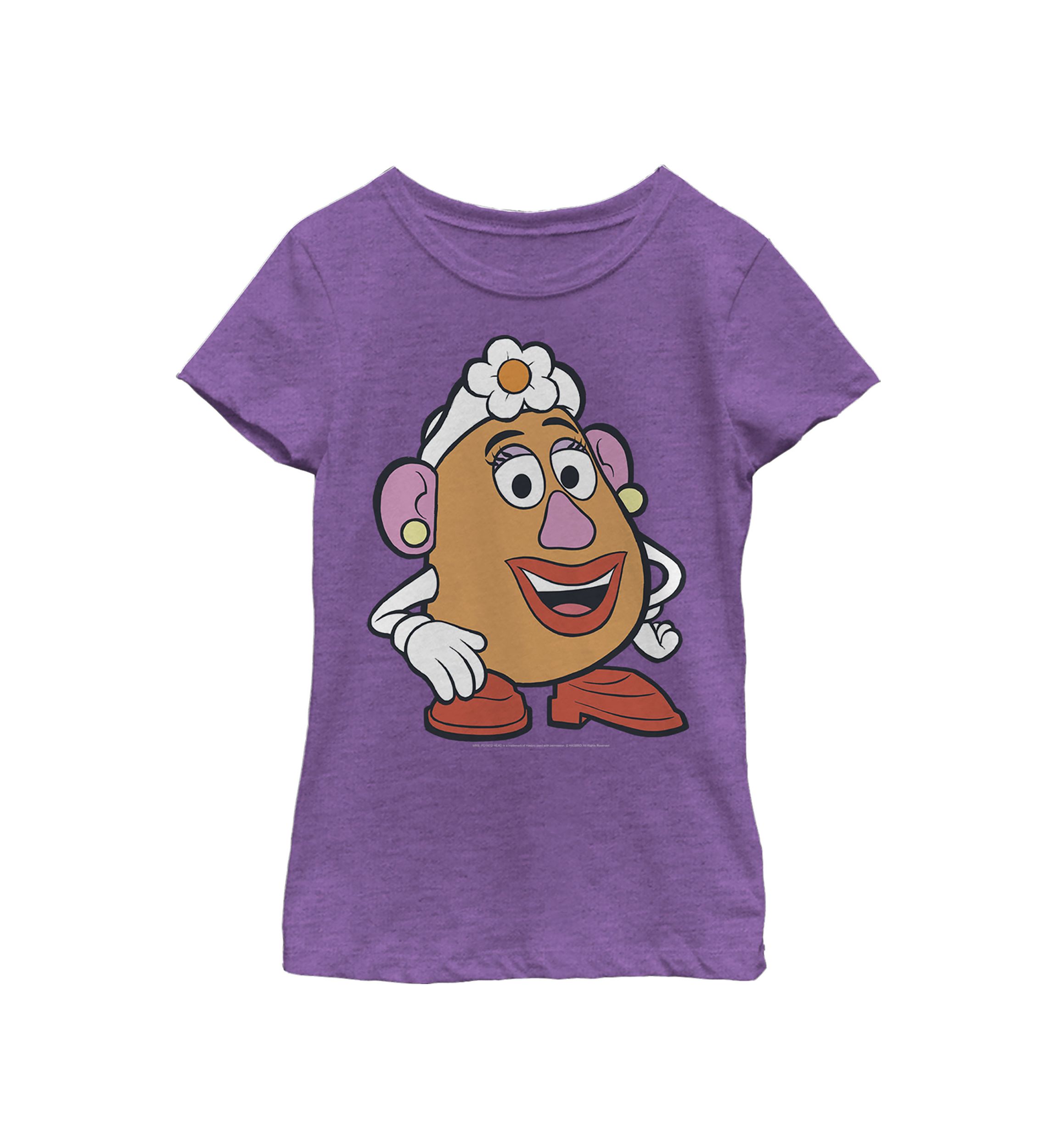 Girls 4-6x Mrs Potato Big Face Graphic T-Shirt