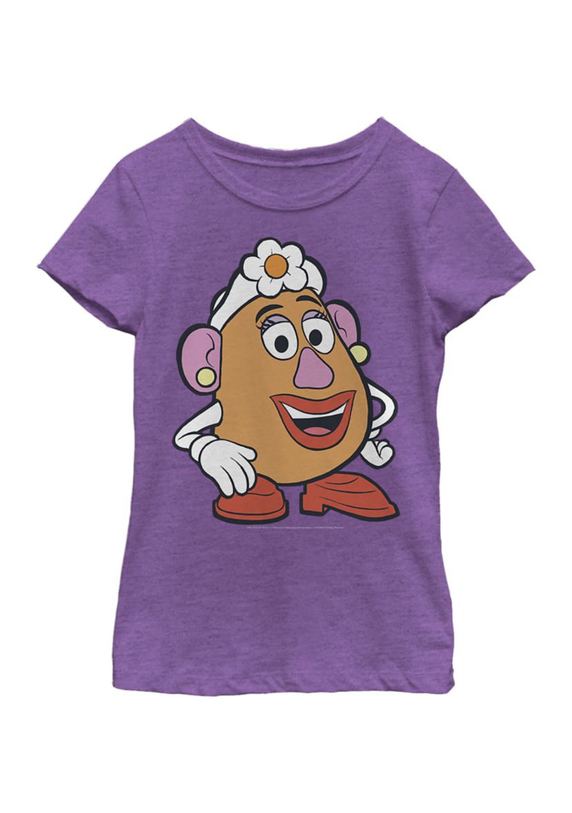 Girls 4-6x Mrs Potato Big Face Graphic T-Shirt