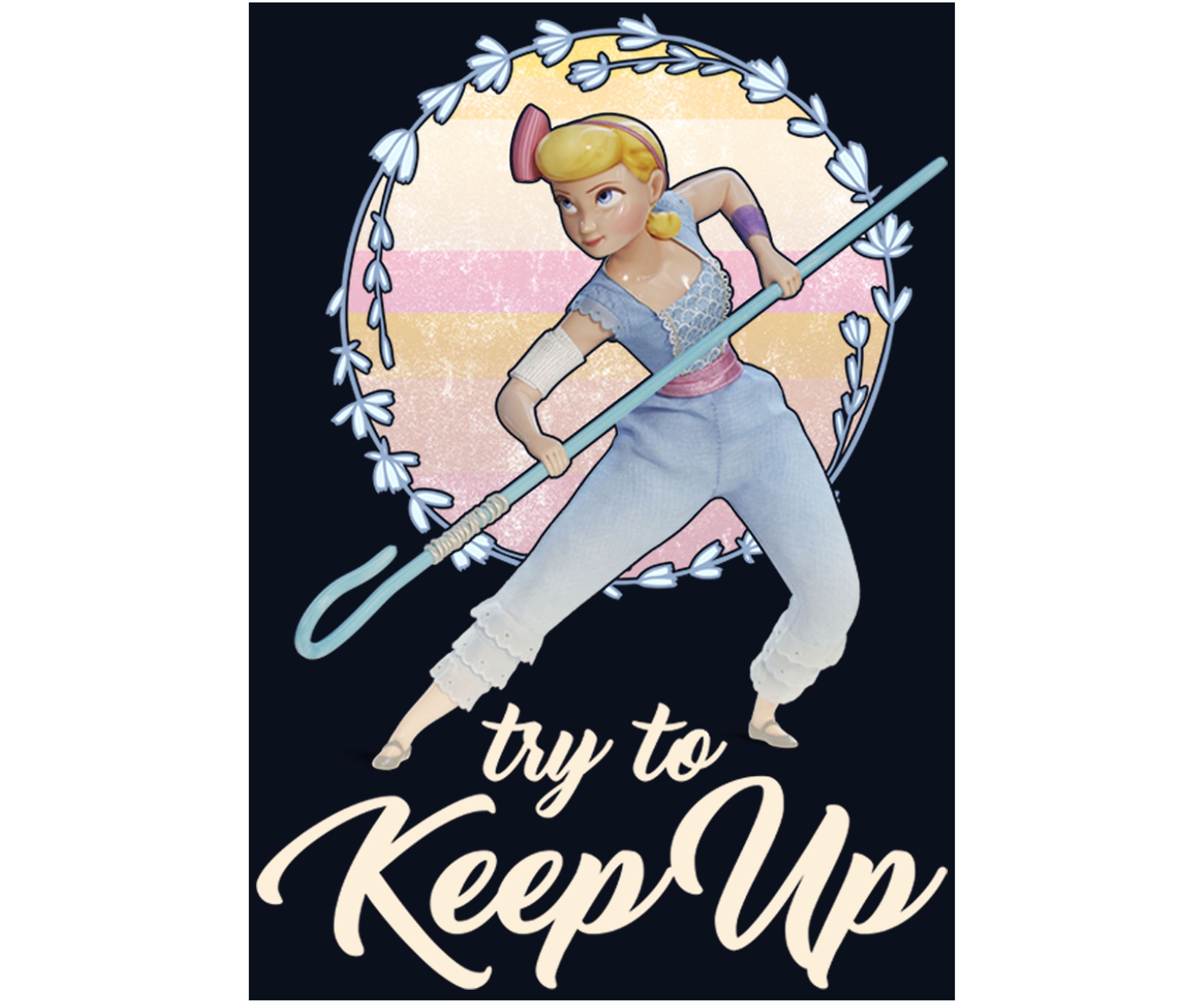 Girls 4-6x Keep Up Bo Graphic T-Shirt