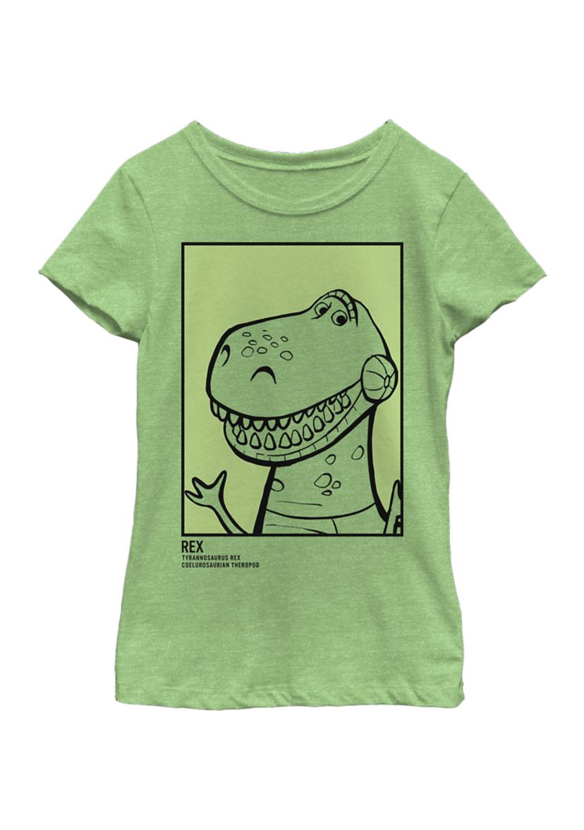 Girls 4-6x Rex Id Card Graphic T-Shirt