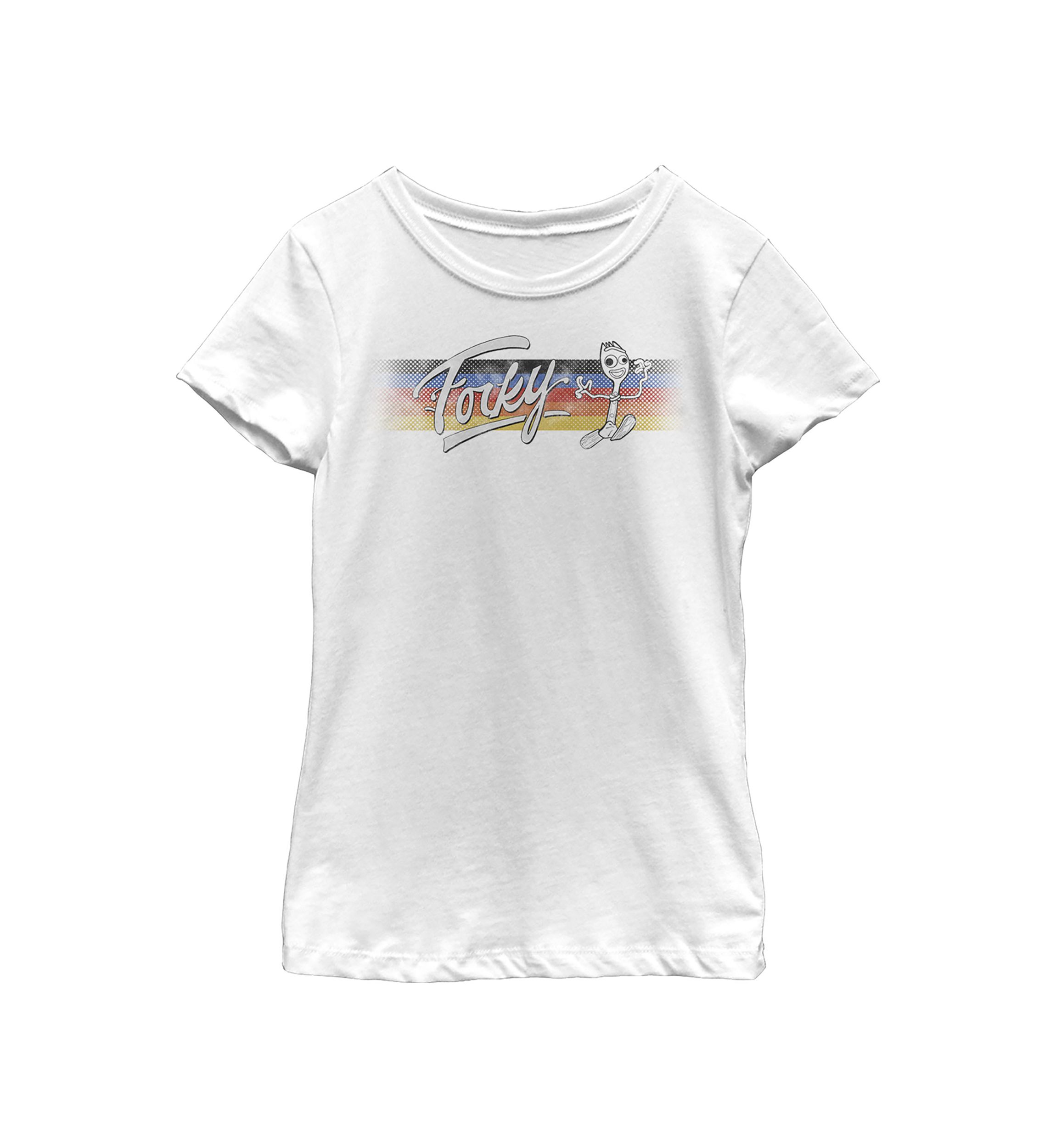 Girls 4-6x Forky Stripe Graphic T-Shirt