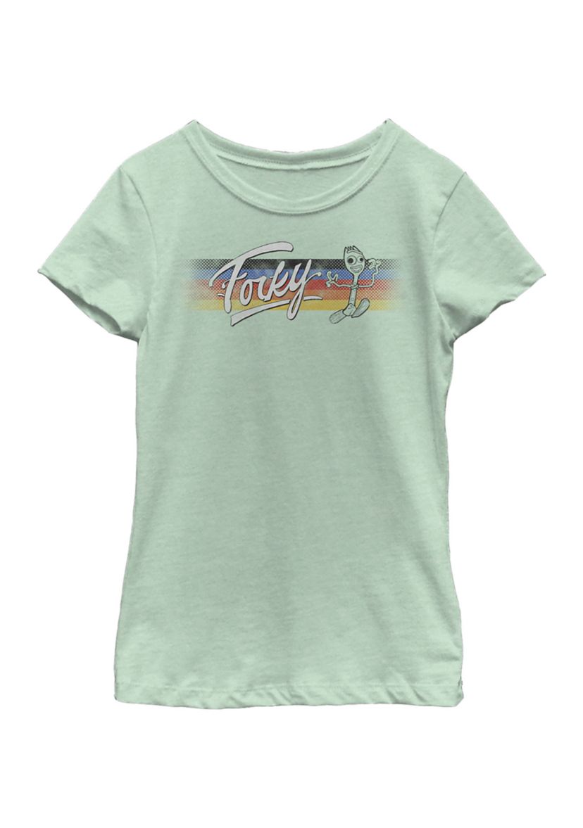 Girls 4-6x Forky Stripe Graphic T-Shirt