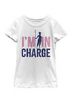Girls 4-6x In Charge Silhouette Graphic T-Shirt