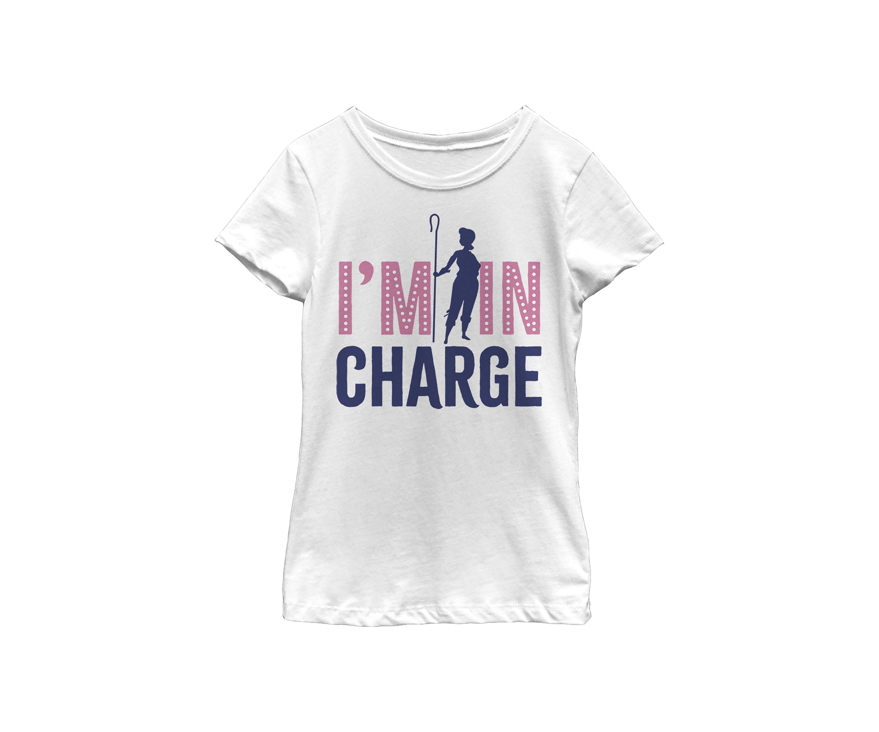 Girls 4-6x In Charge Silhouette Graphic T-Shirt