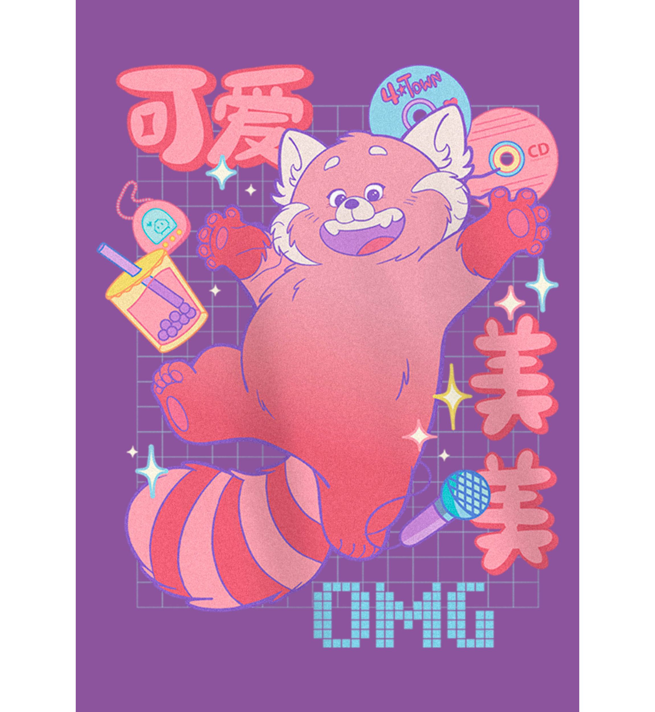 Panda Schematics Graphic T-Shirt