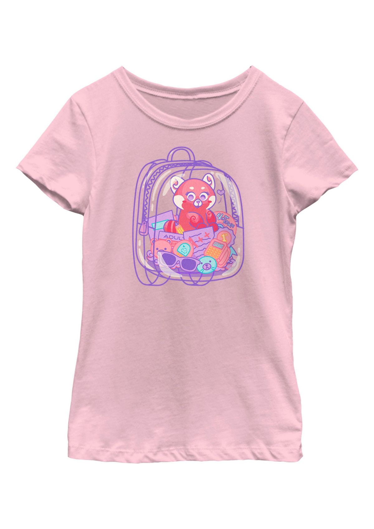 Red Backpack Graphic T-Shirt